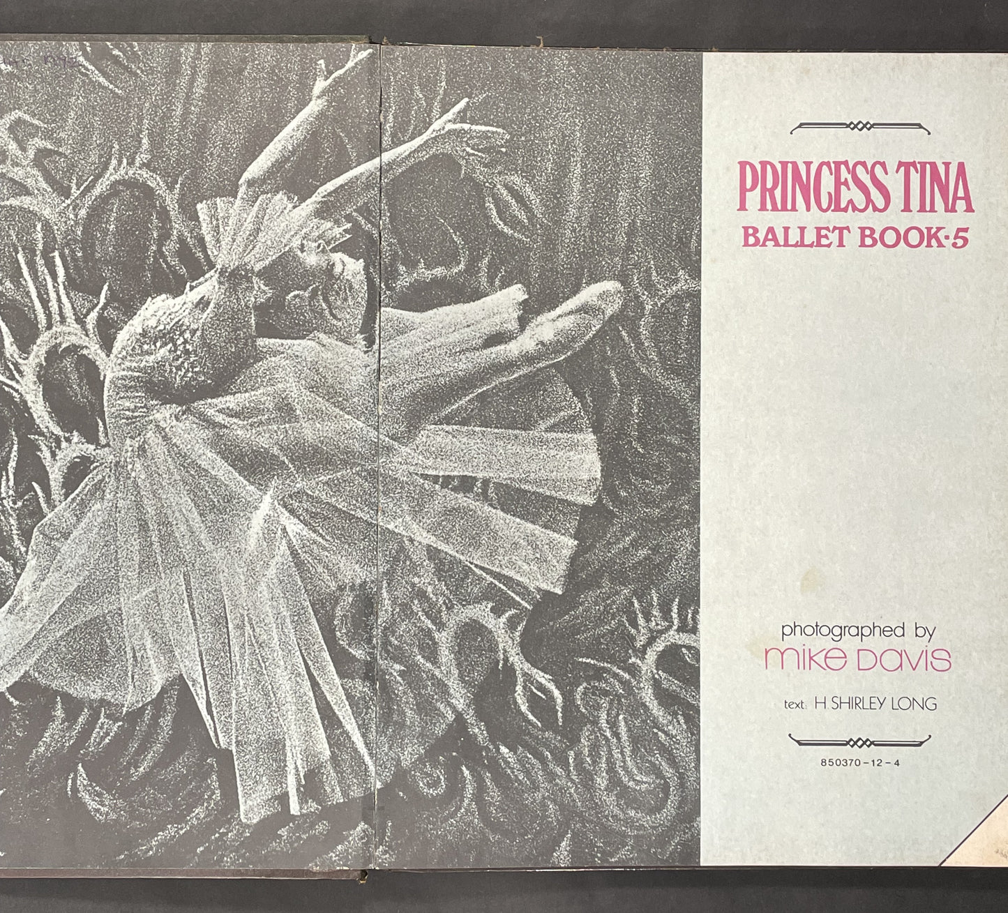 PRINCESS TINA BALLET BOOK No.5