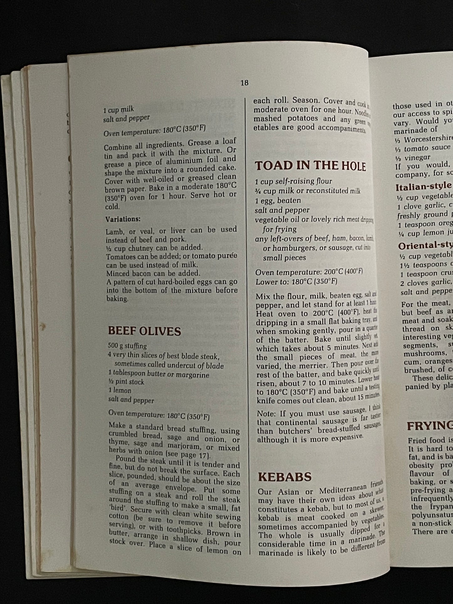 The Next-to-nothing Cookbook by Helen Harrison