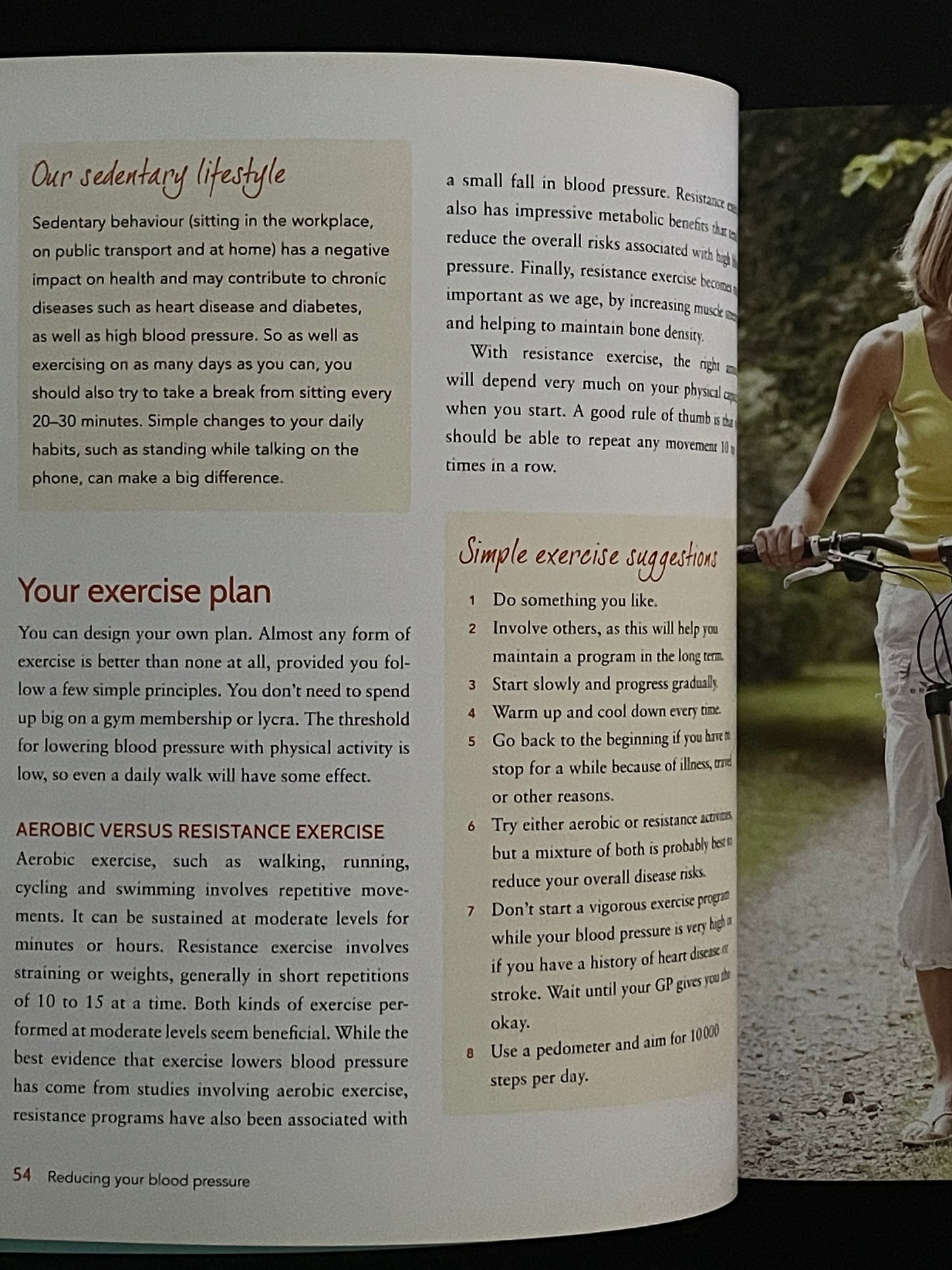 Baker IDI Blood Pressure Diet and Lifestyle Plan