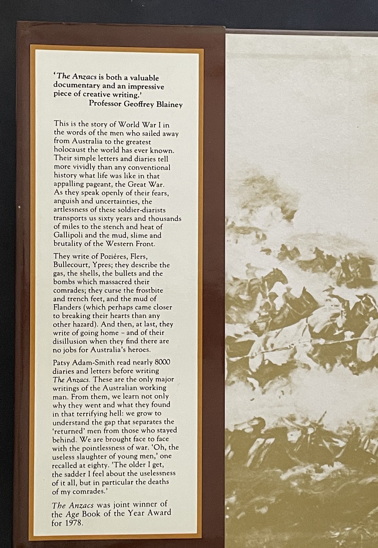 The Anzacs by Patsy Adam-Smith