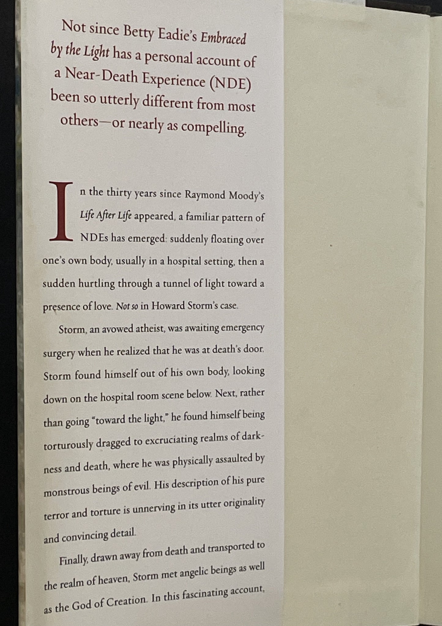 My Descent Into Death by Howard Storm
