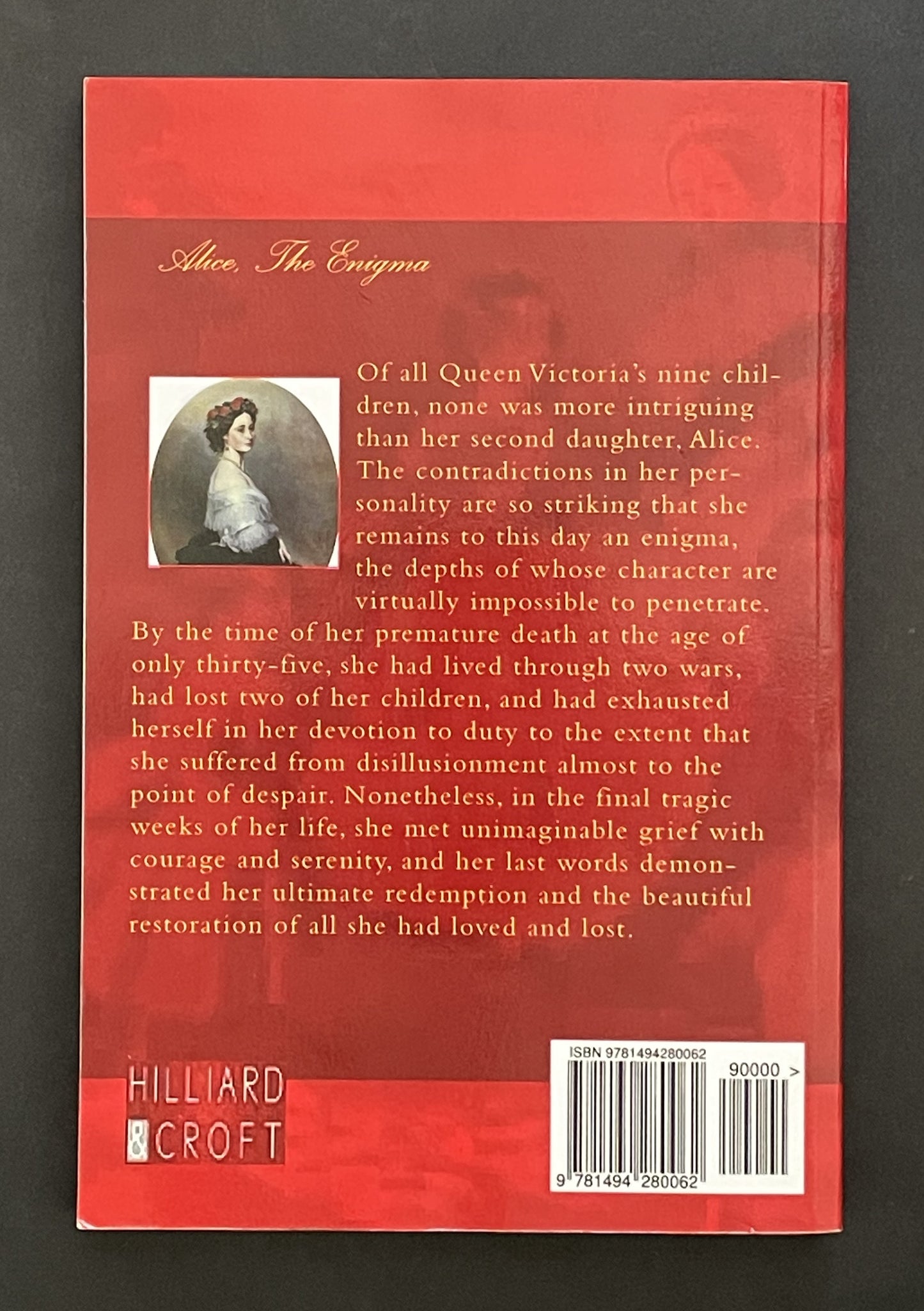 Alice, the Enigma by Christina Croft