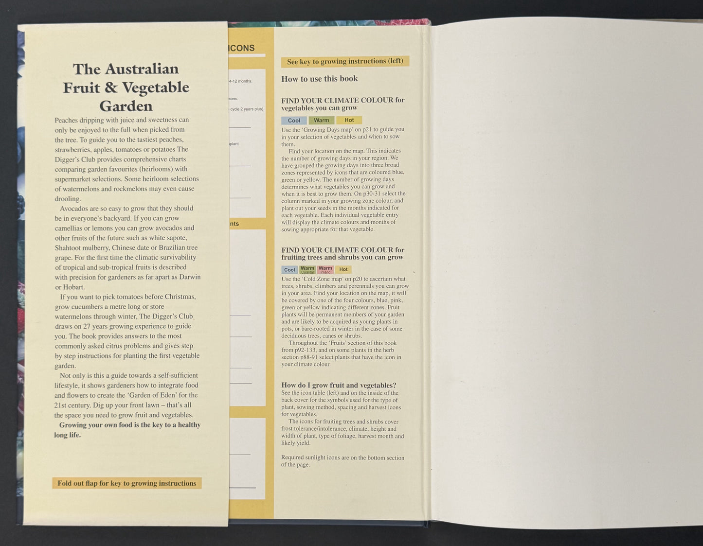 The Australian Fruit & Vegetable Garden by Clive Blazey, Jane Varkulevicius