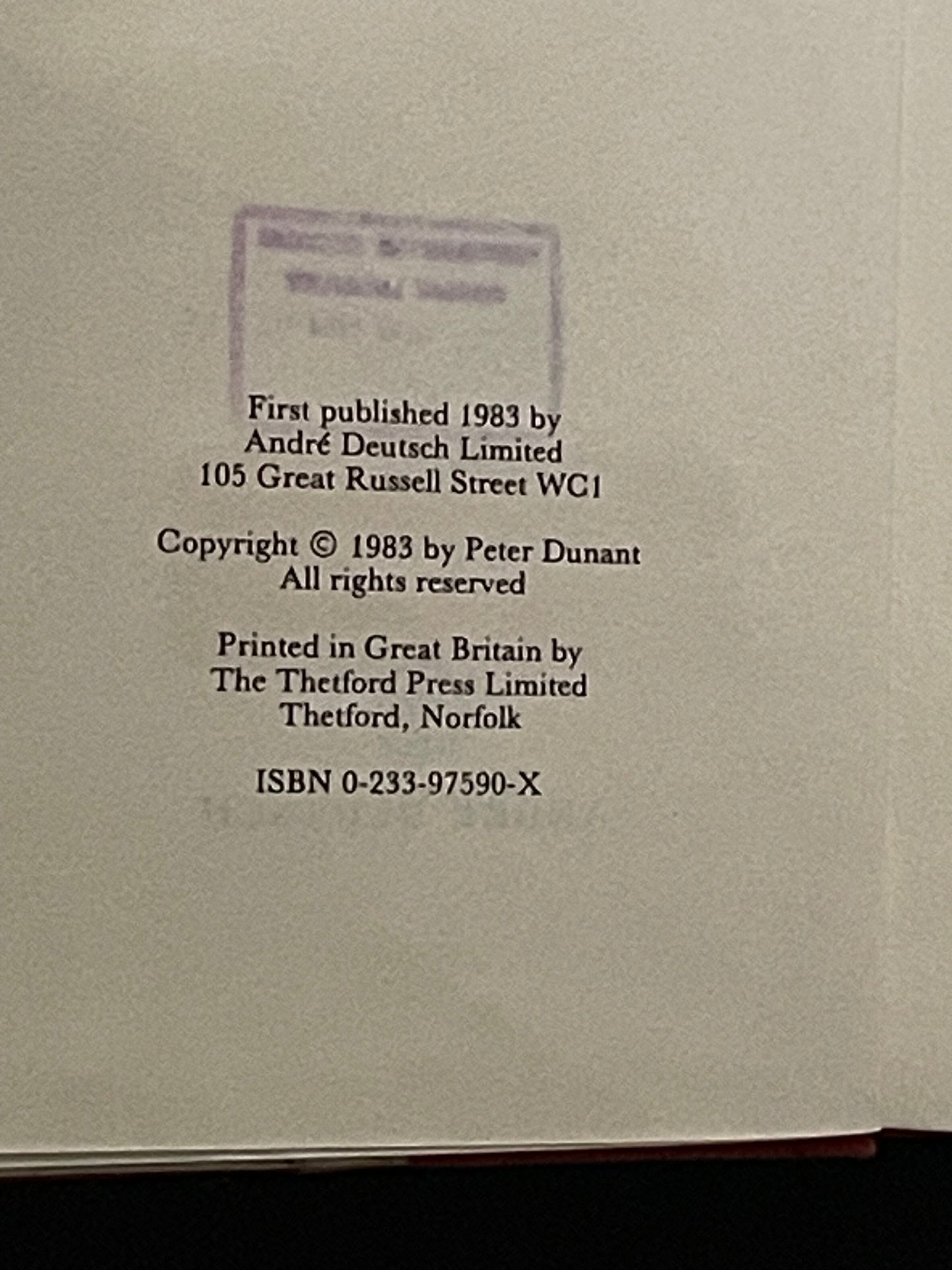 Exterminating Angels by Peter Dunant