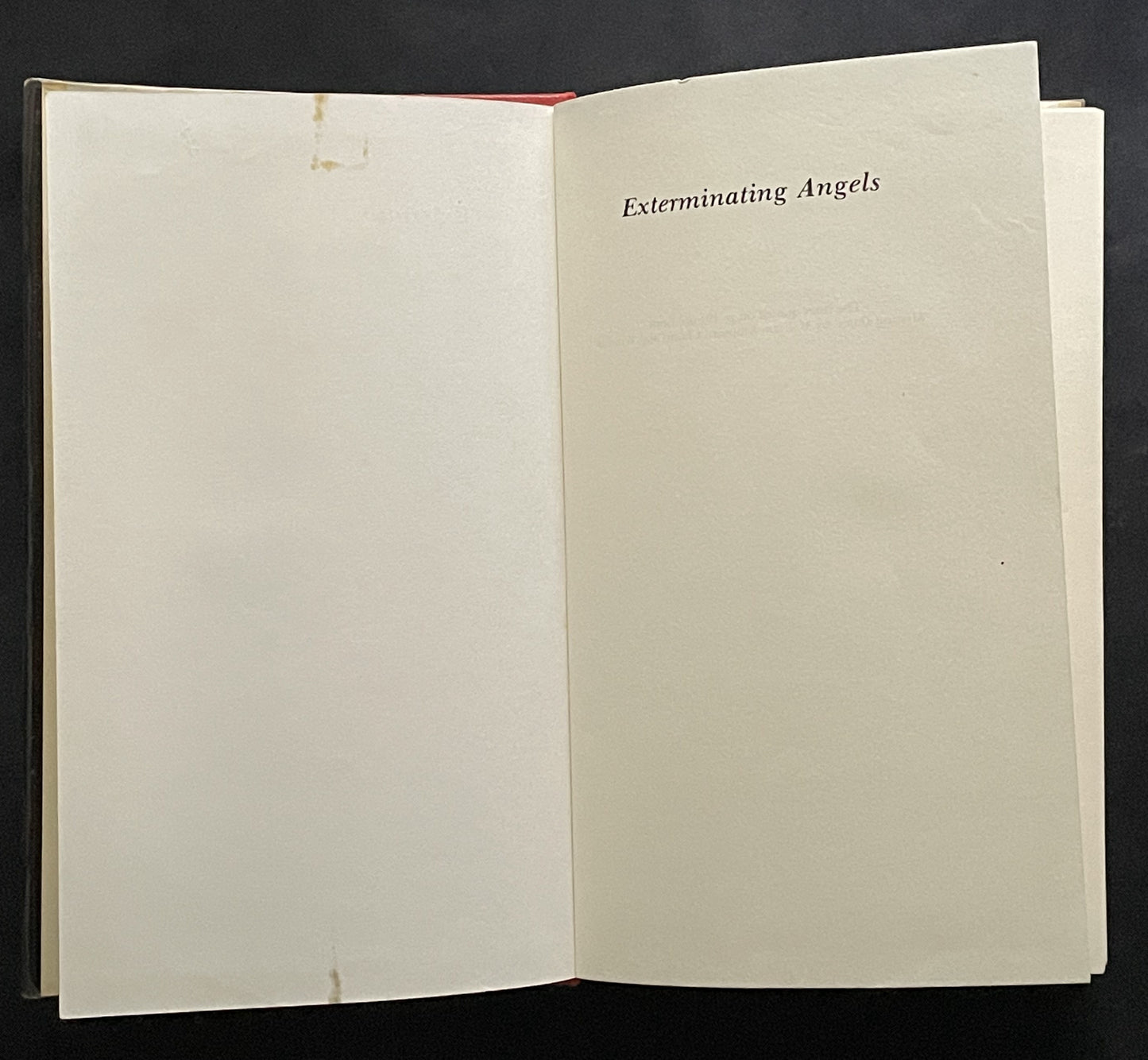 Exterminating Angels by Peter Dunant