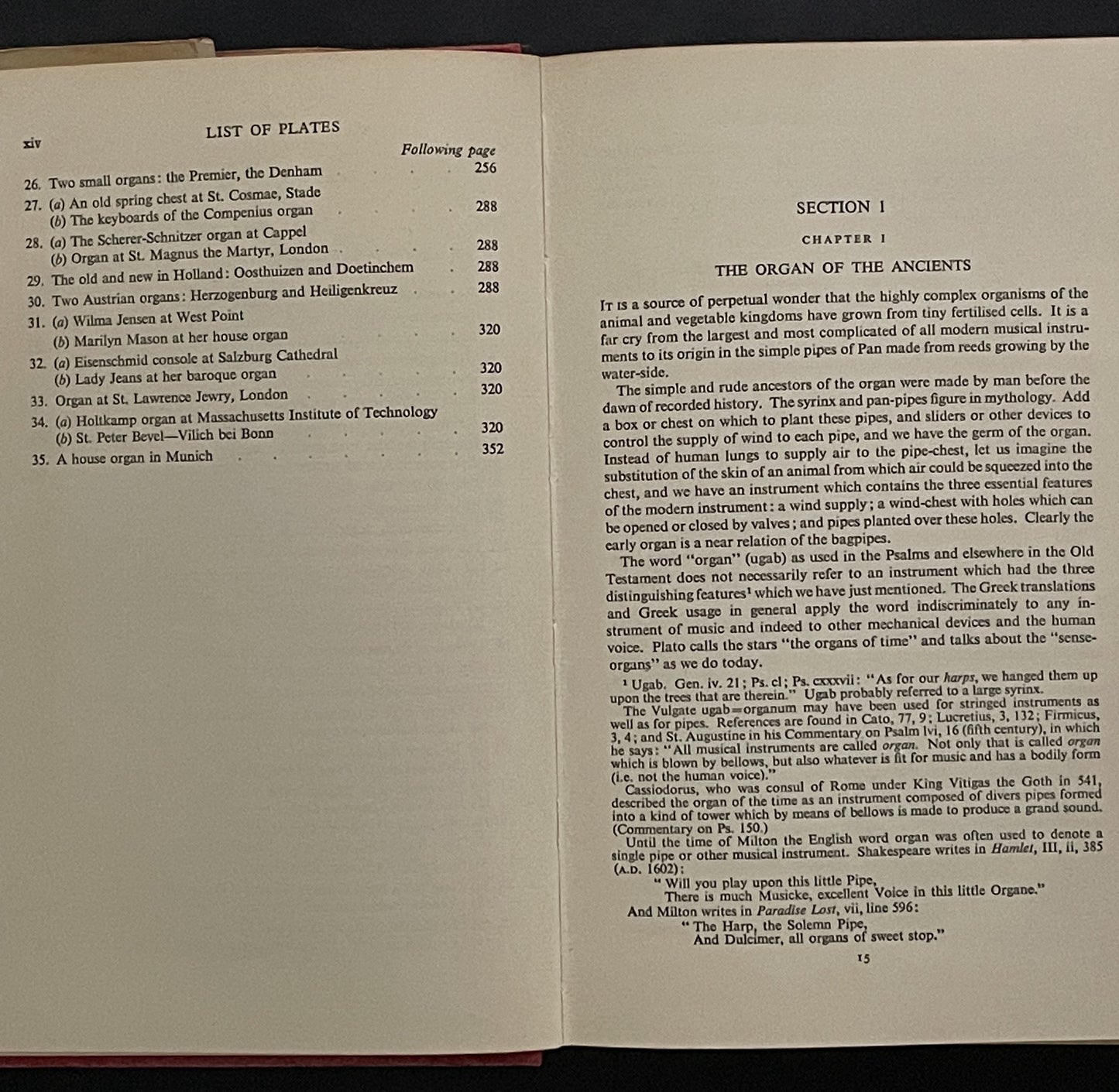 The Organ: Its Evolution, Principles of Construction and Use by William Leslie Sumner
