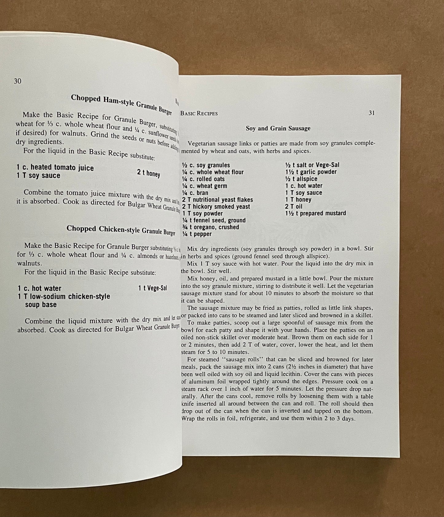 Modern Vegetable Protein Cookery by Joan Kendig