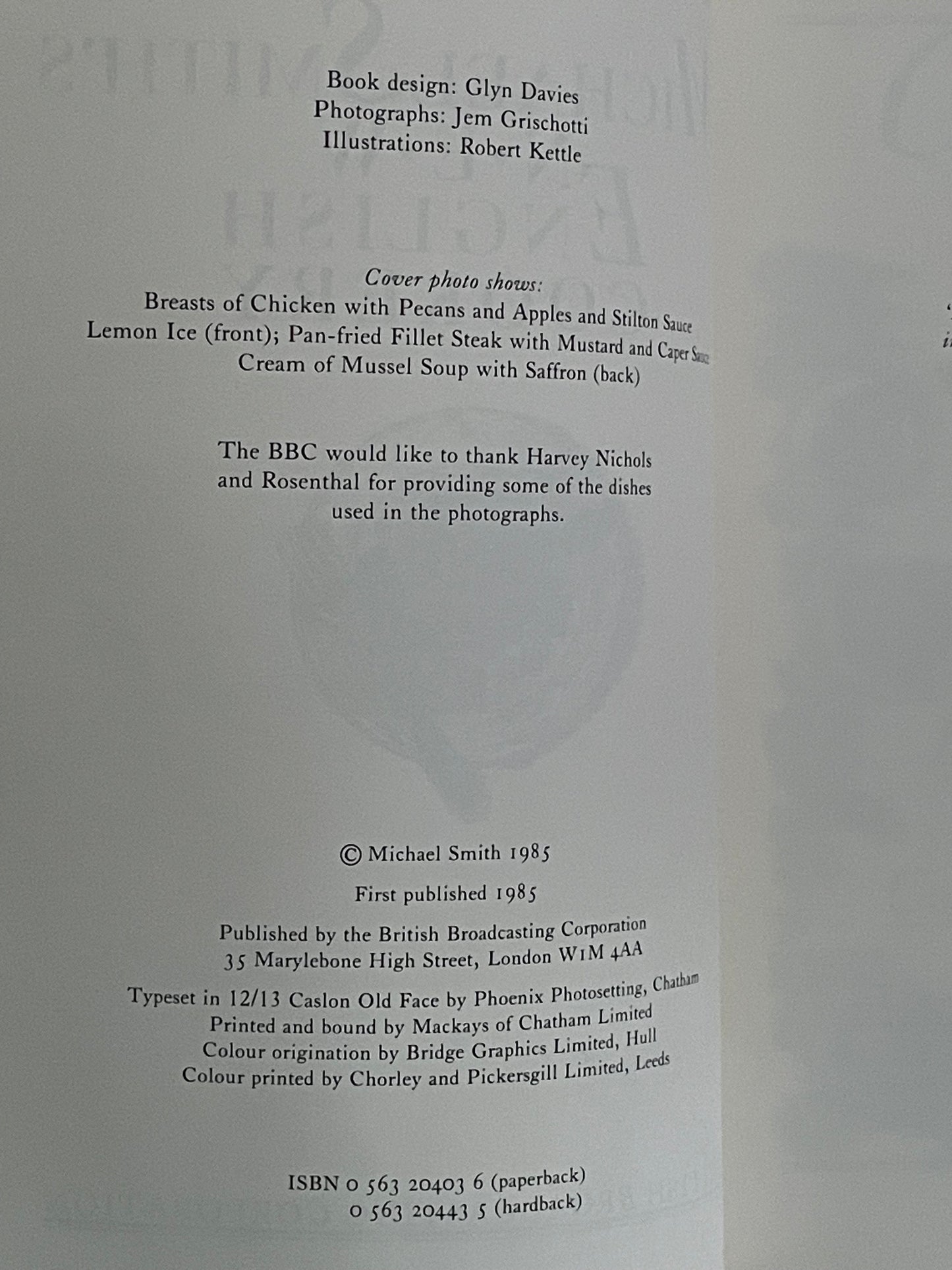 Michael Smith's New English Cookery by Michael Smith