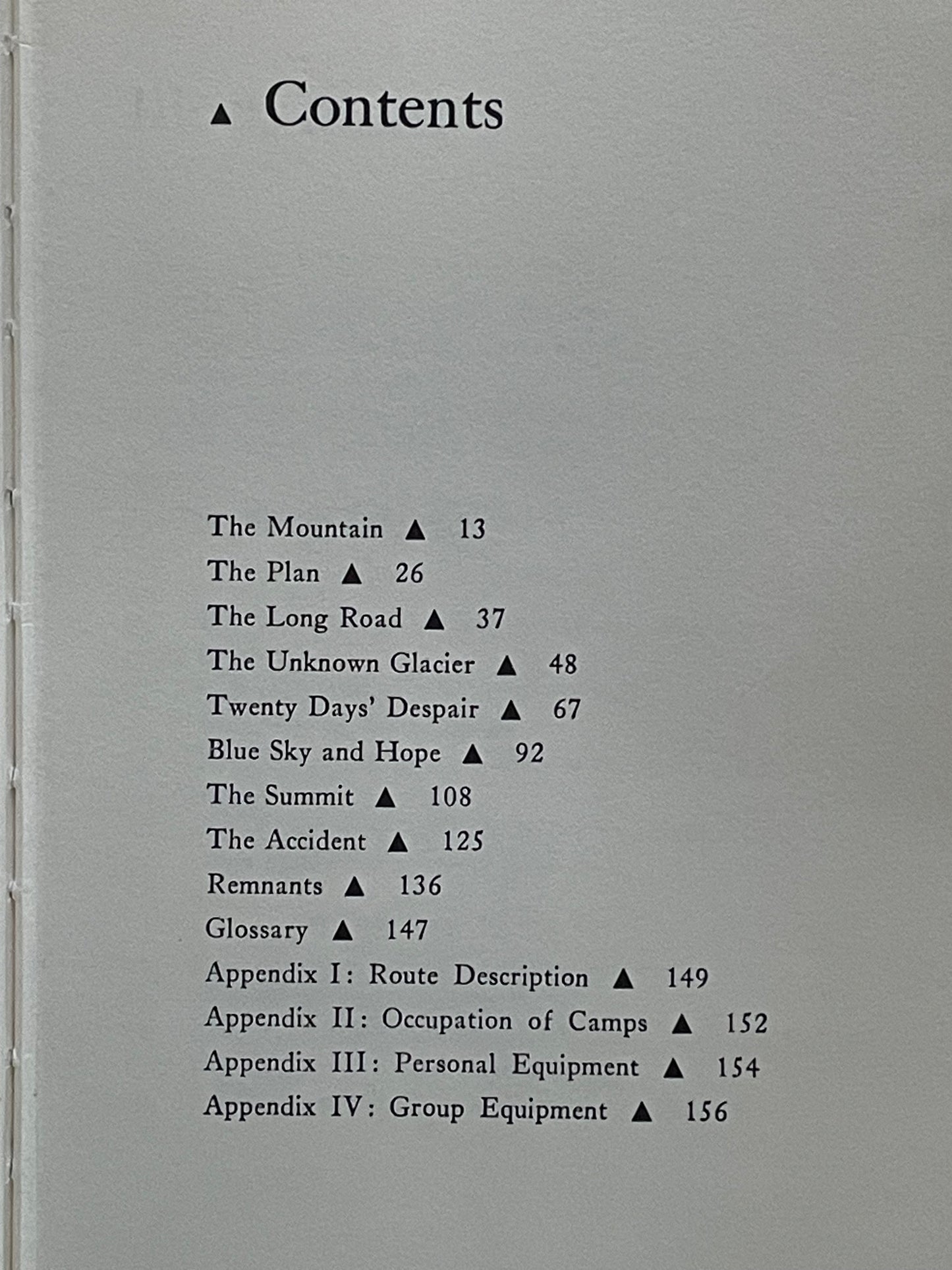 The Mountain of My Fear by David Roberts
