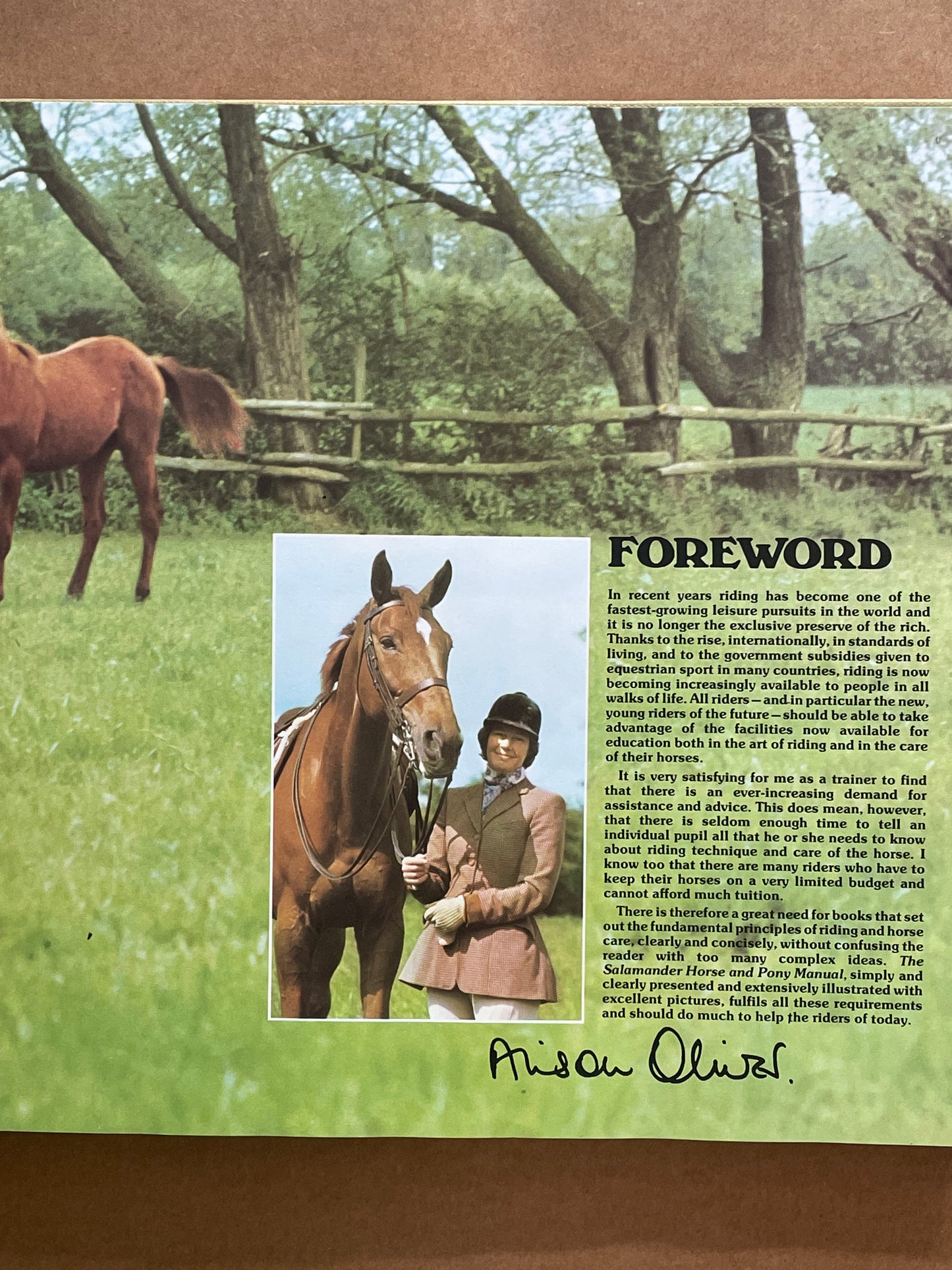 HORSE AND PONY MANUAL by Jane Kidd, David Hunt et al