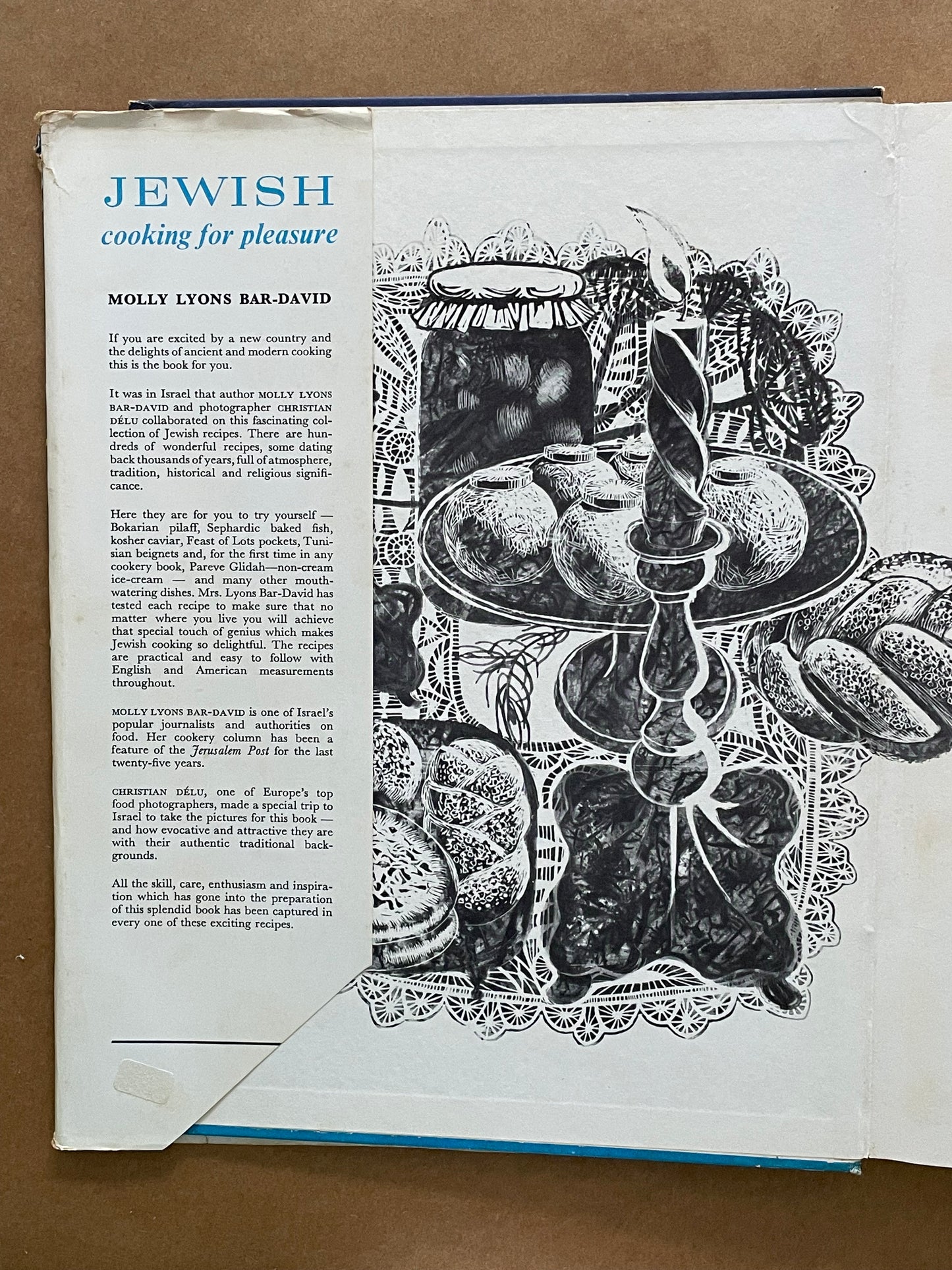 Jewish Cooking for Pleasure by Molly Lyons Bar-David