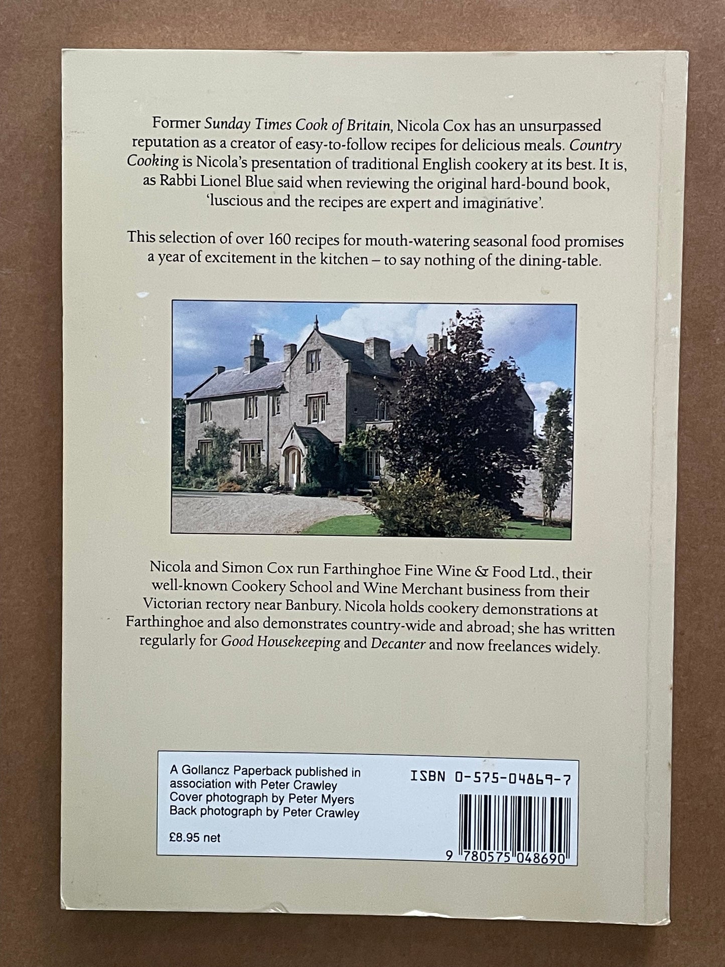 Nicola Cox's Country Cooking by Nicola Cox, David Green