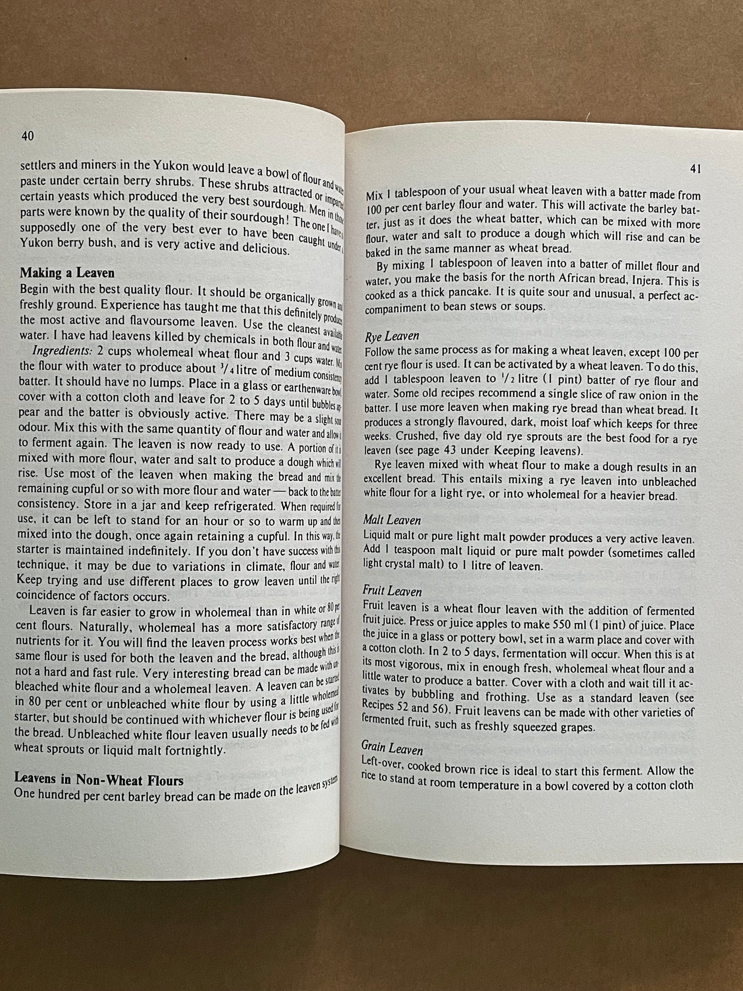 The Natural Tucker Bread Book by John Downes