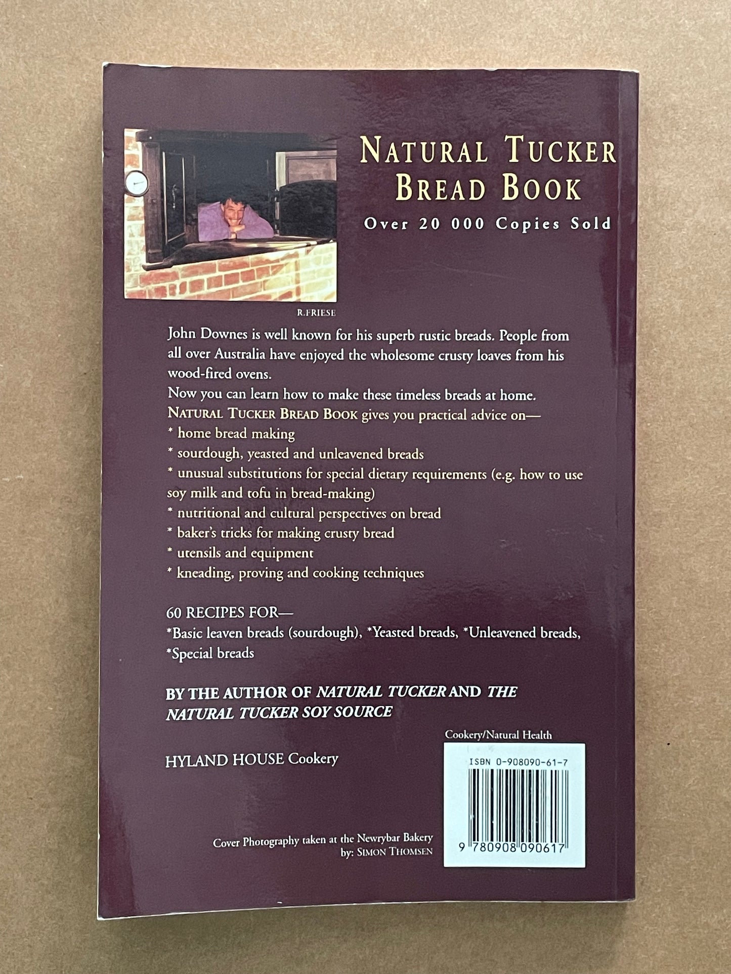 The Natural Tucker Bread Book by John Downes