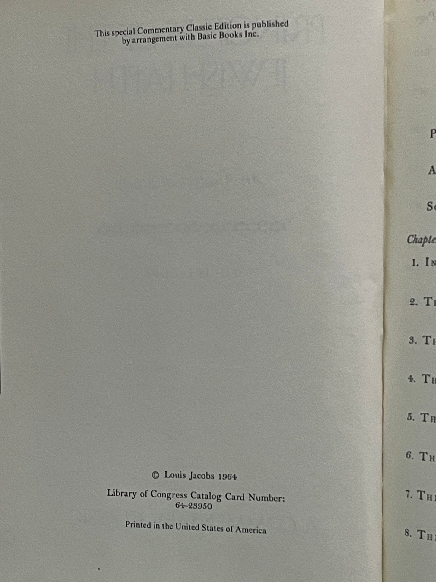Principles of the Jewish Faith by Louis Jacobs