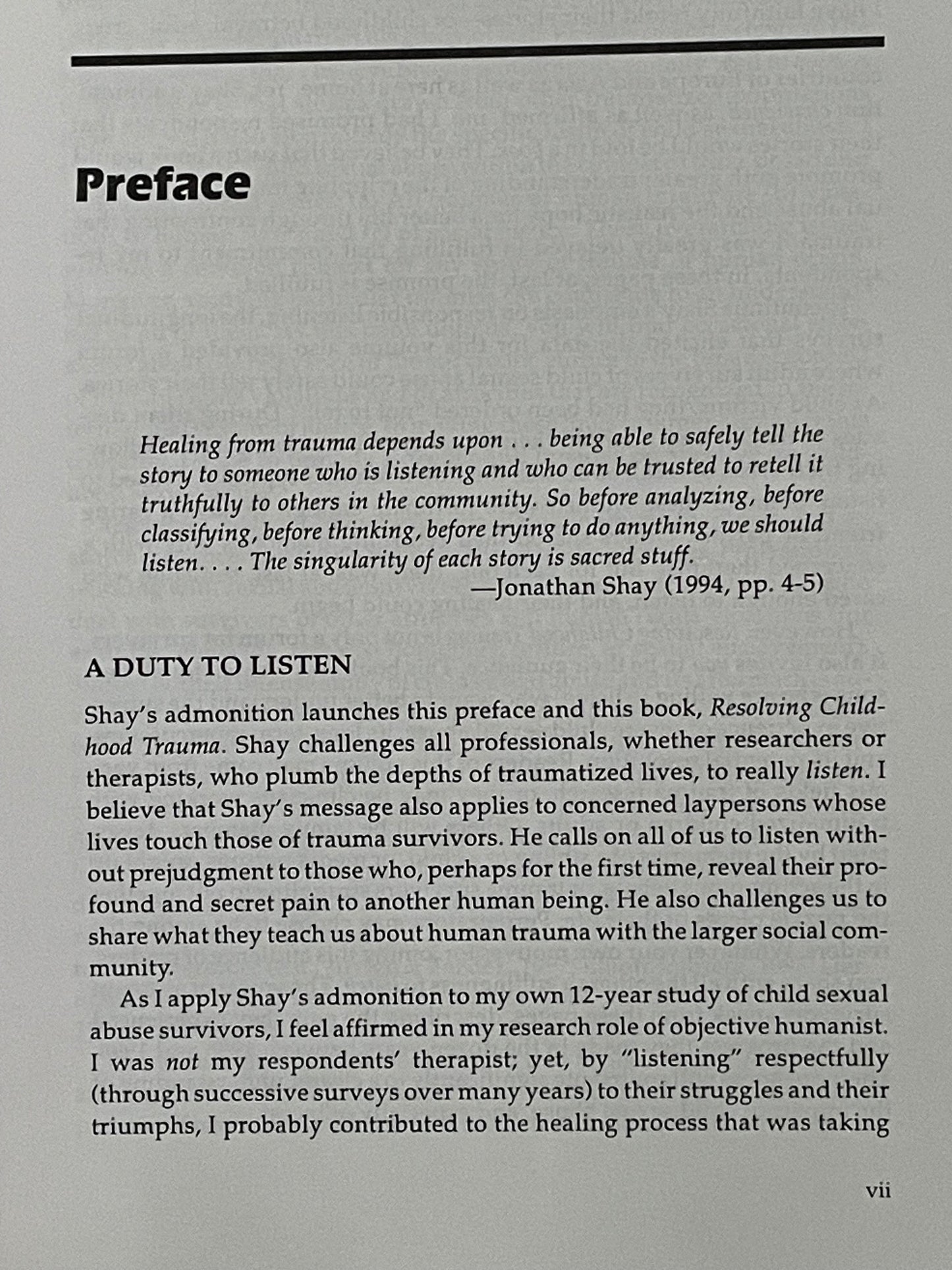 Resolving Childhood Trauma by Catherine Cameron