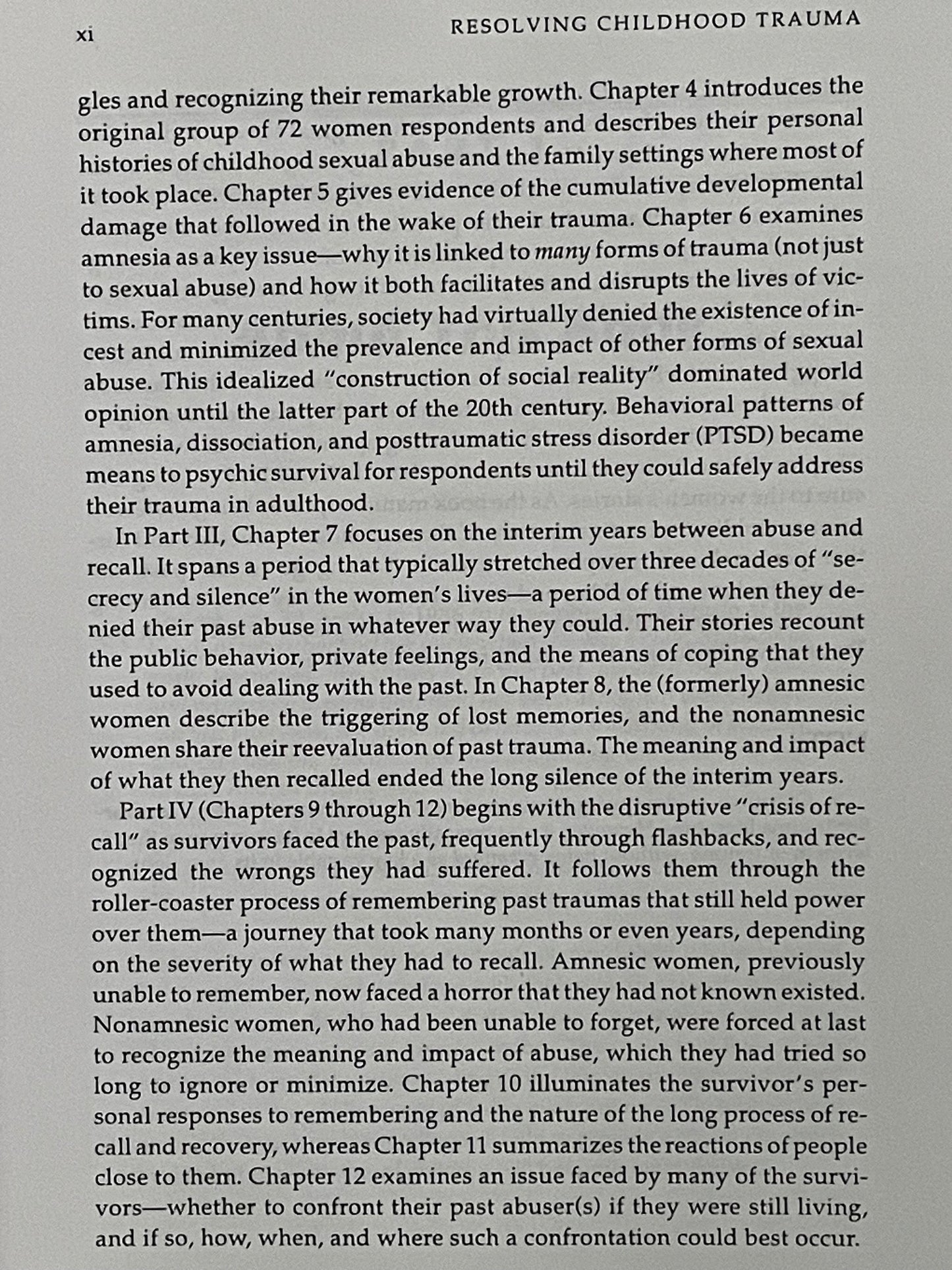 Resolving Childhood Trauma by Catherine Cameron