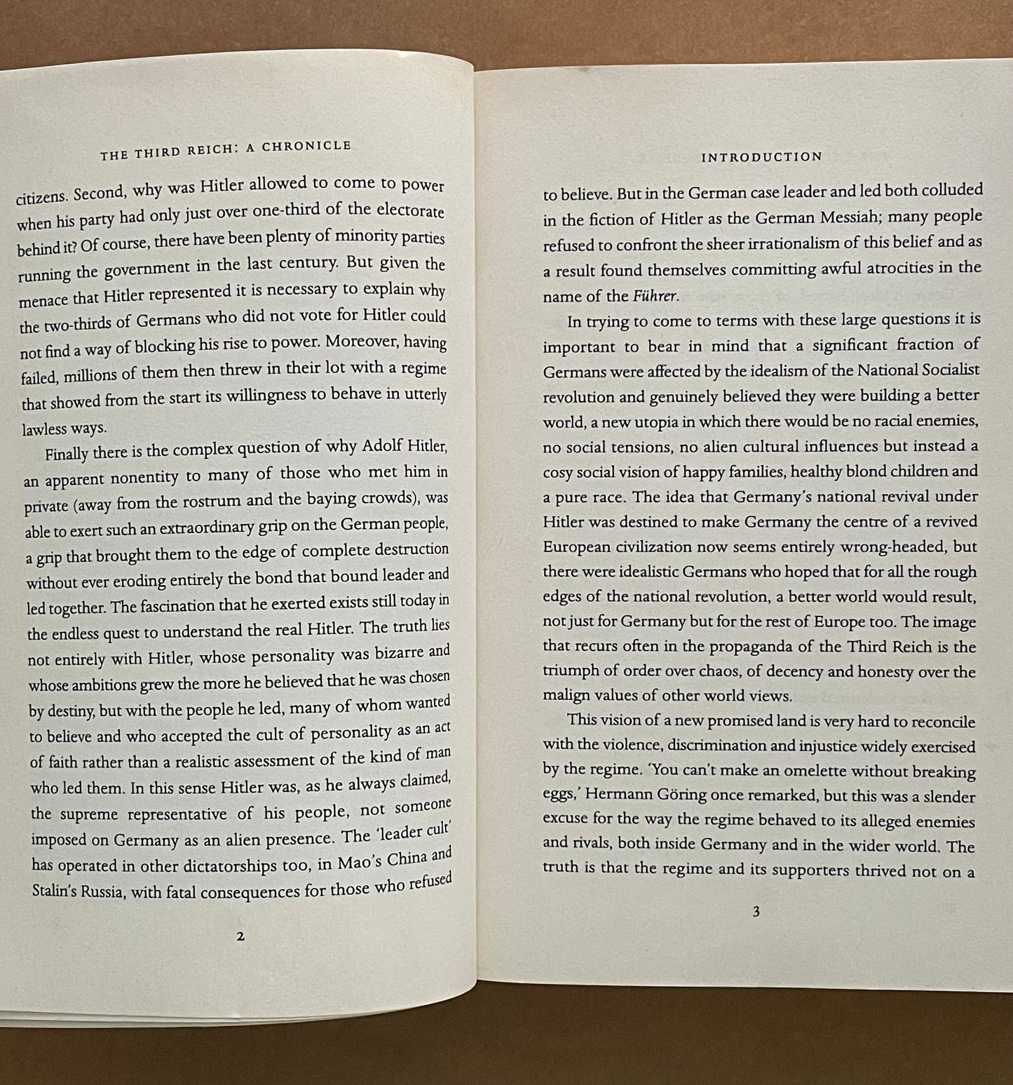 The Third Reich: A Chronicle by Richard Overy