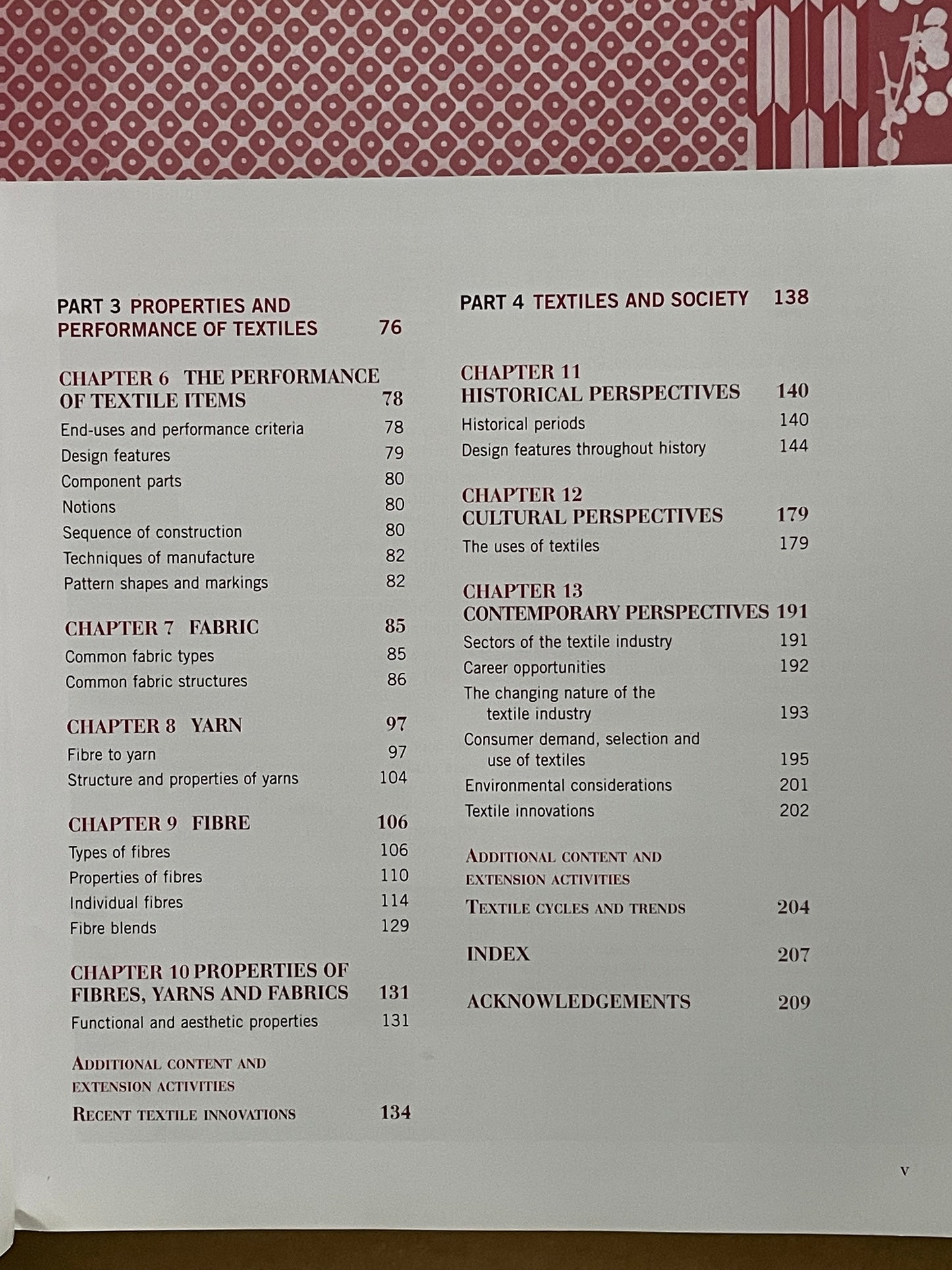 Textiles Technology First (course book) by Tanya Ridgewell, Sullivan