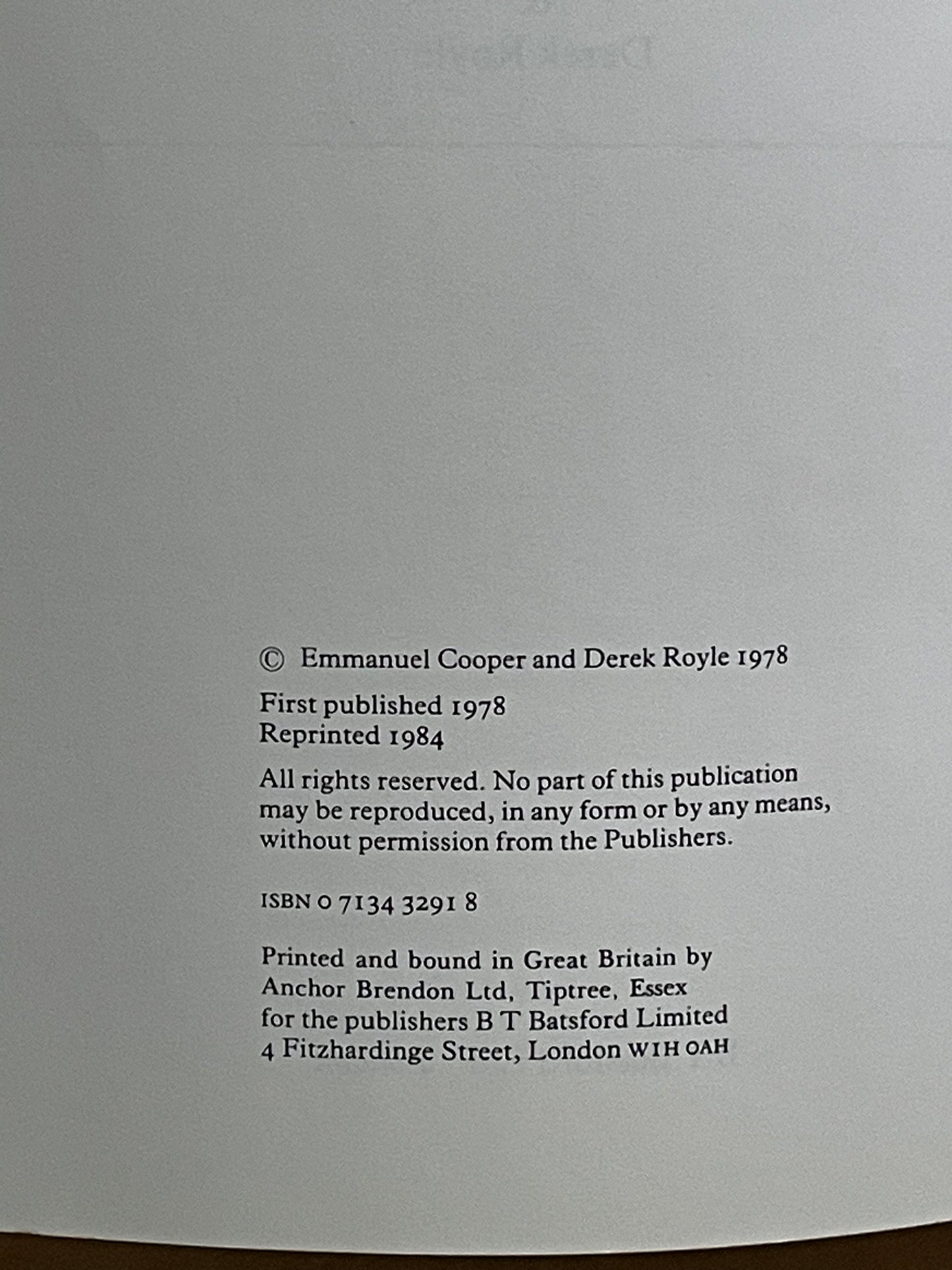 Glazes for the Studio Potter by Emmanuel Cooper, Derek Royle
