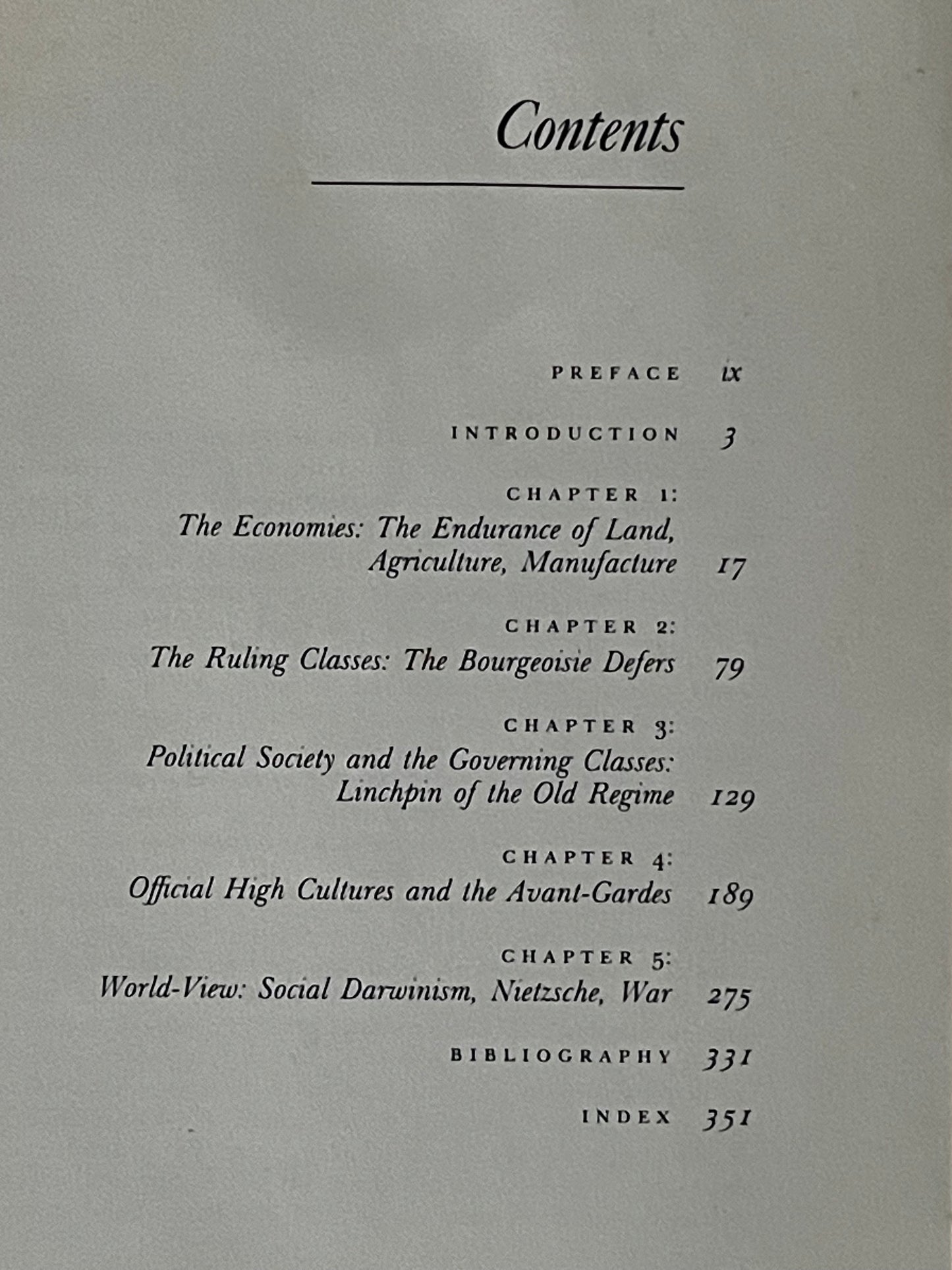 The Persistence of the Old Regime by Arno J. Mayer