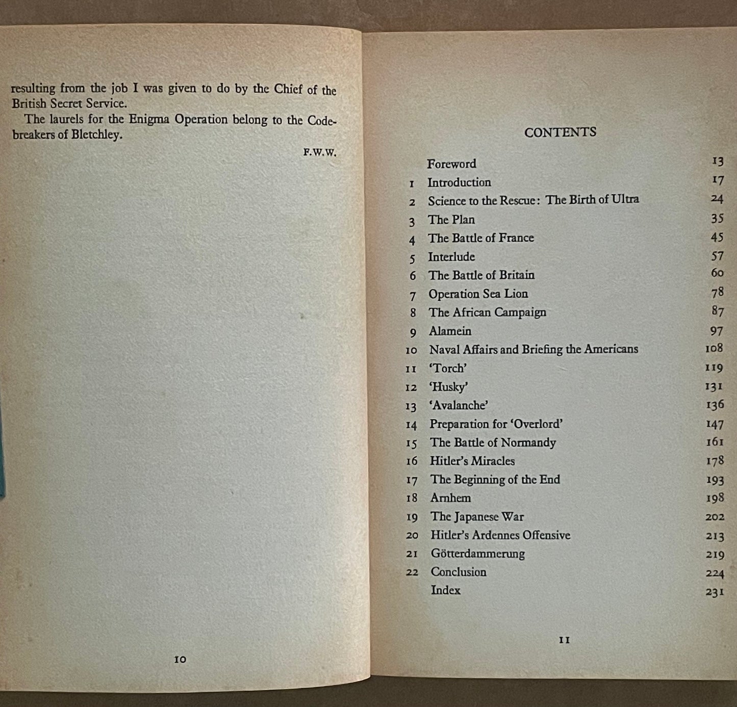 The Ultra Secret by F.W. Winterbotham