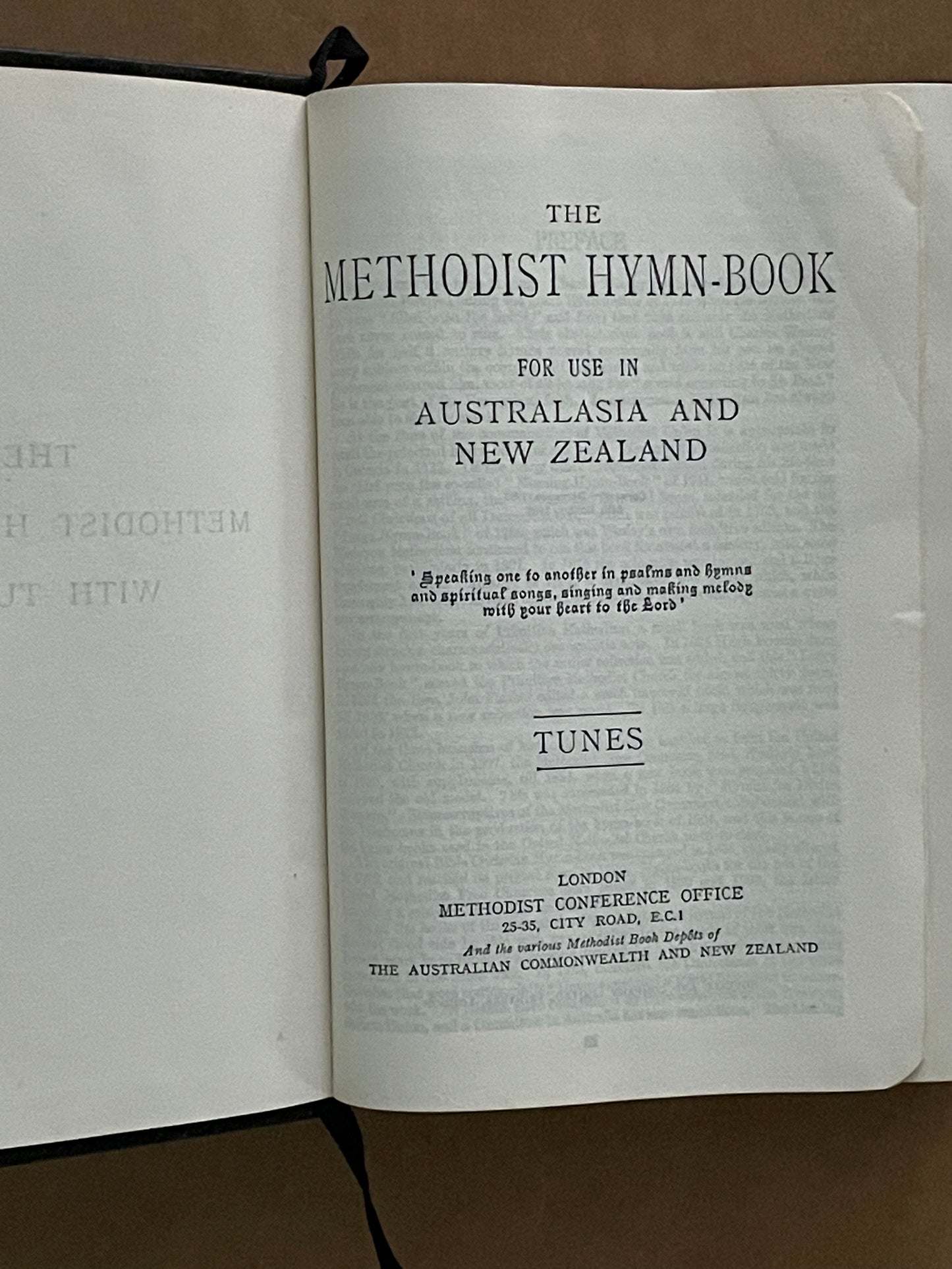 The Methodist Hymn-Book for Use in Australasia and New Zealand