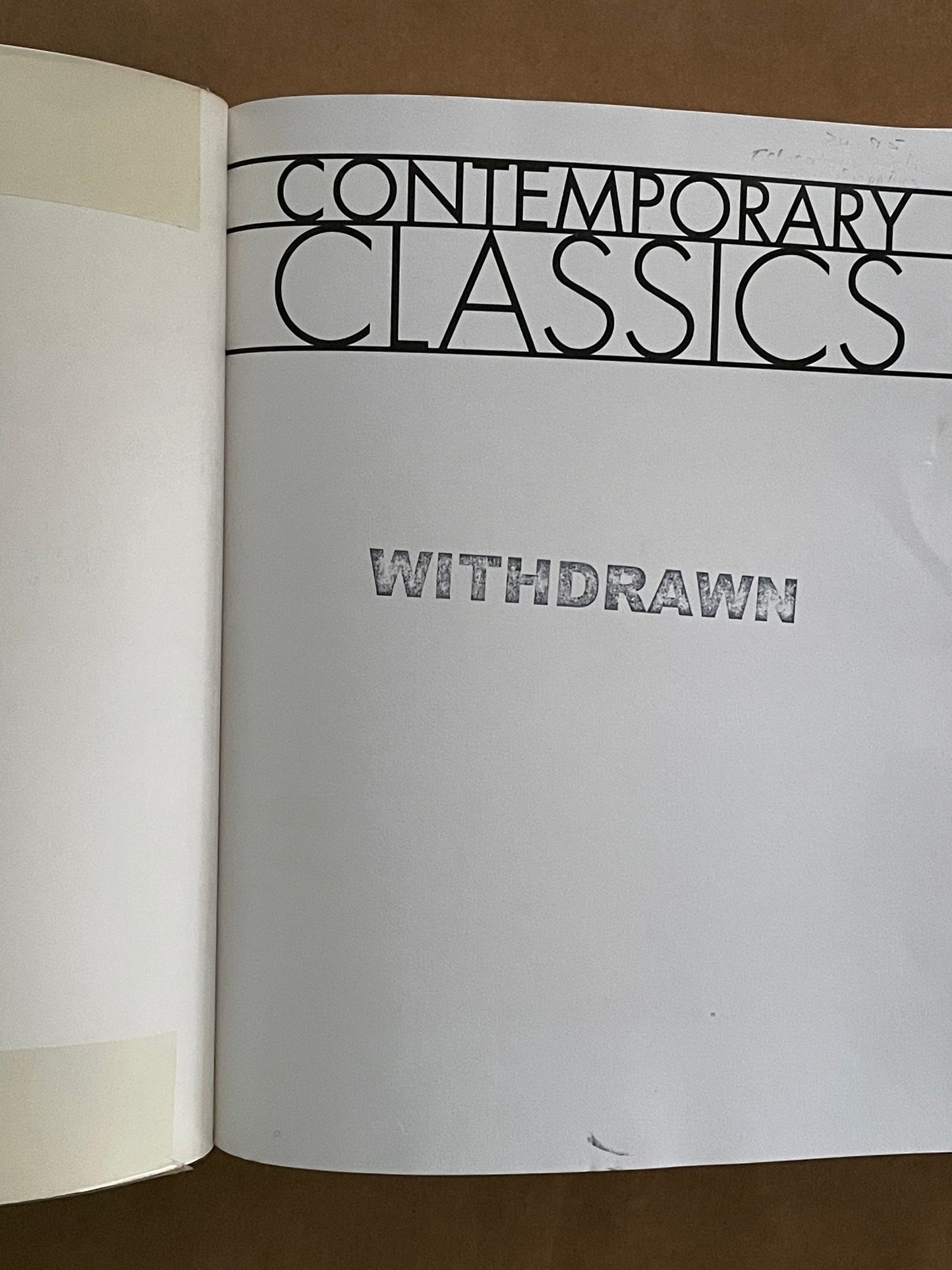 Contemporary Classics by Charles D. Gandy, Susan Zimmermann-Stidham