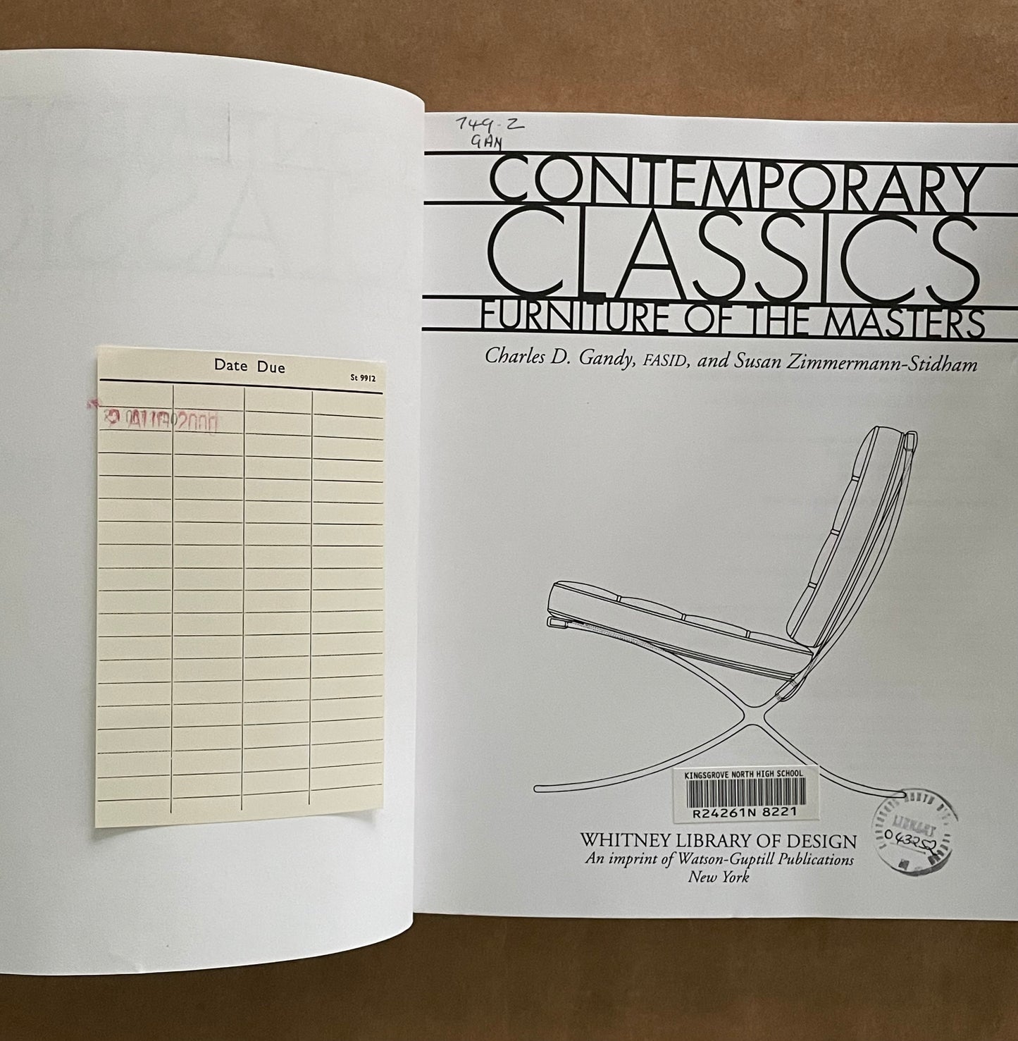 Contemporary Classics by Charles D. Gandy, Susan Zimmermann-Stidham