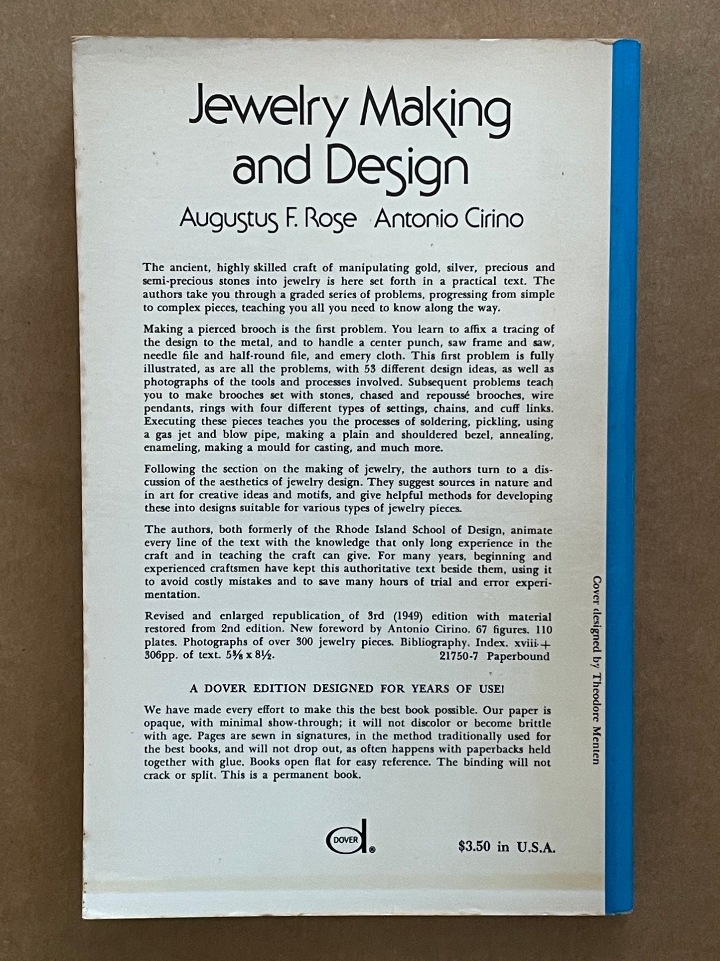 Jewelry Making and Design by Augustus Foster Rose, Antonio Cirino