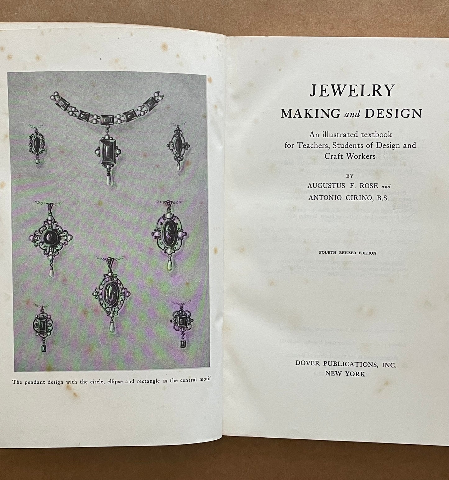 Jewelry Making and Design by Augustus Foster Rose, Antonio Cirino