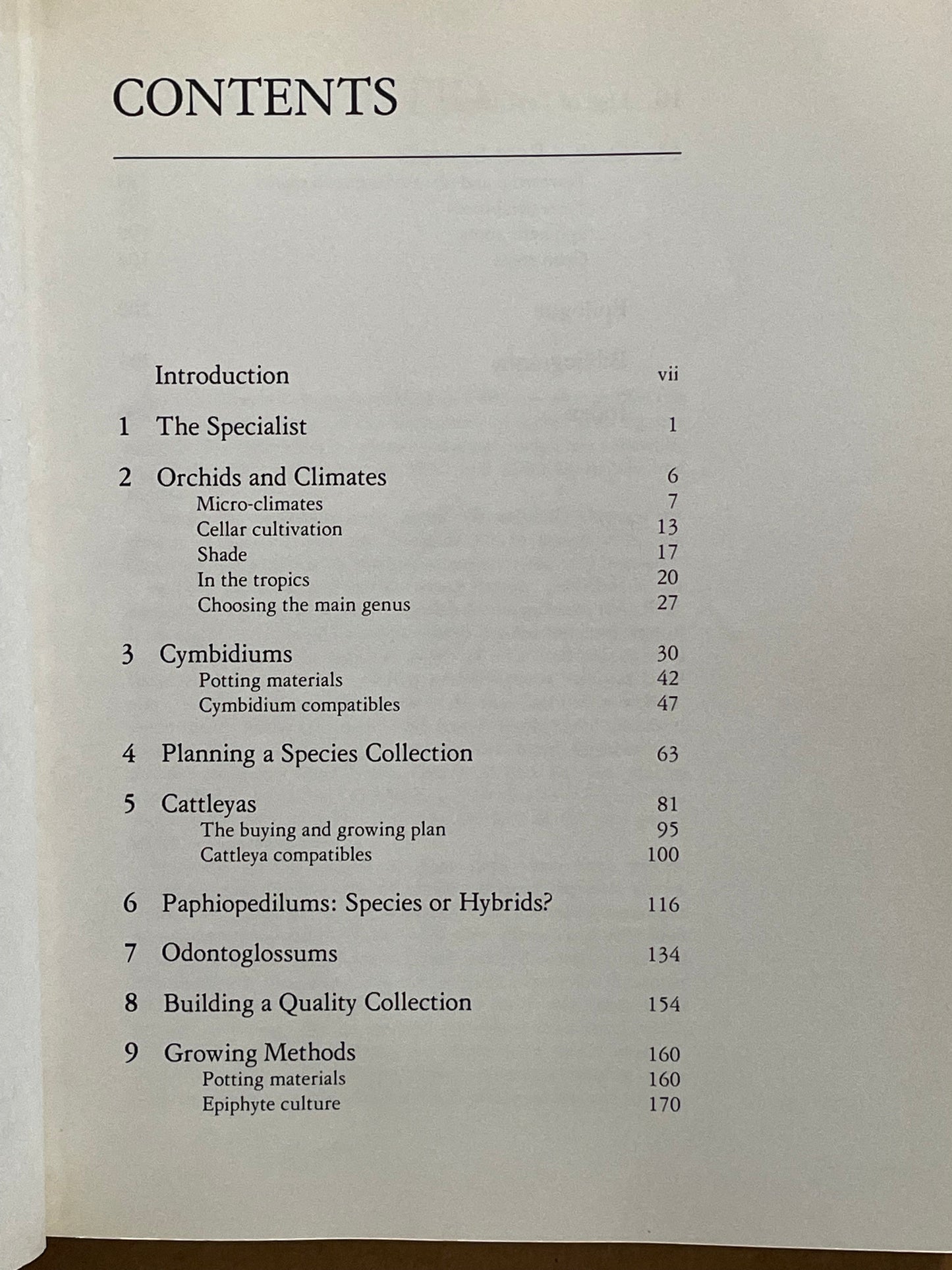 Growing Orchids - the Specialist Orchid Grower by Jim Rentoul