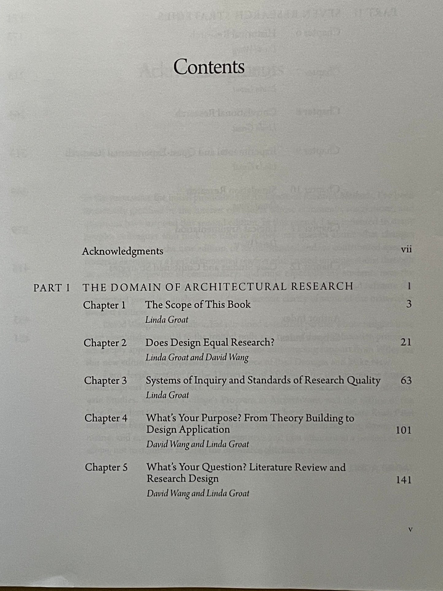 Architectural Research Methods by Linda N. Groat, David Wang