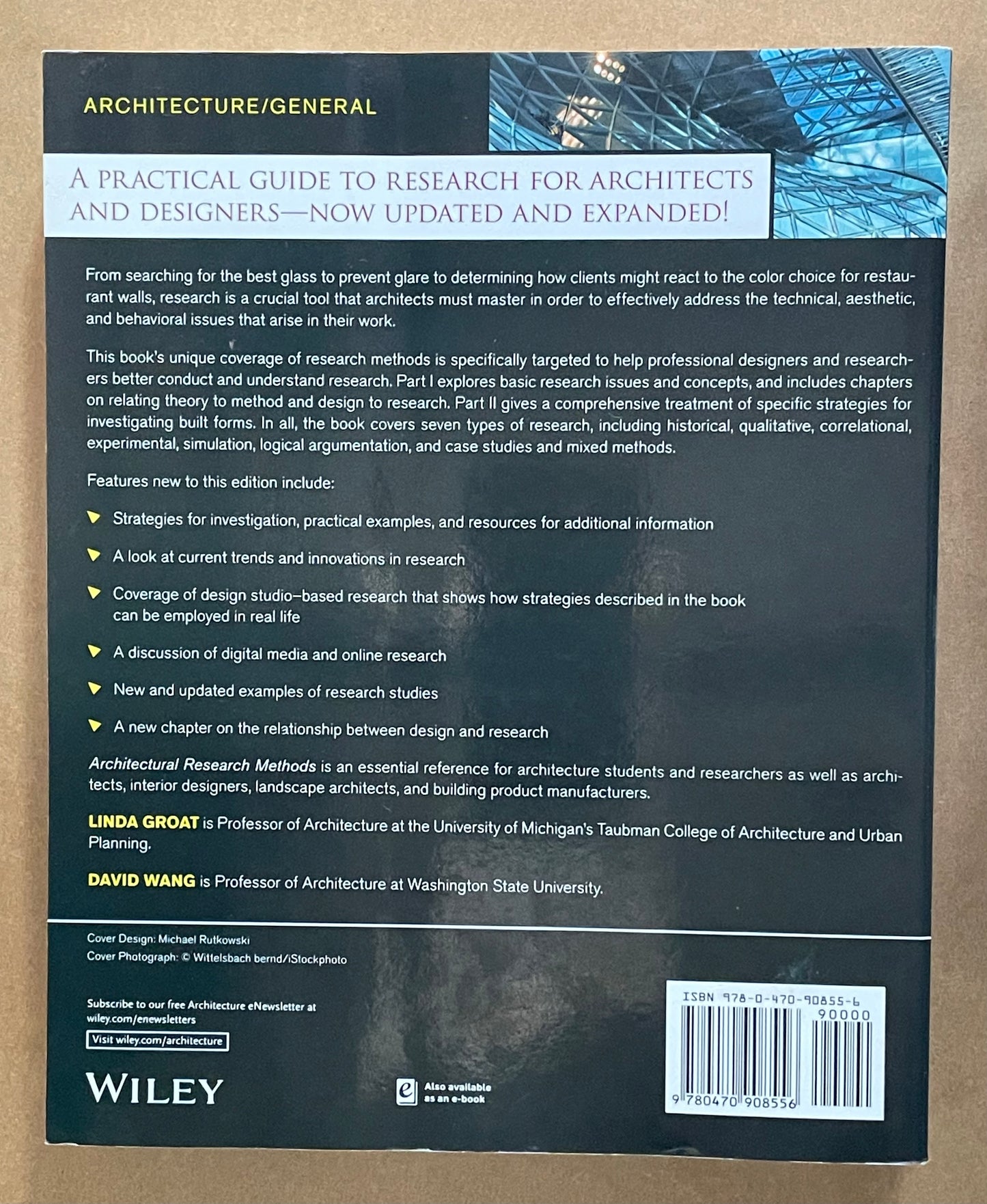 Architectural Research Methods by Linda N. Groat, David Wang
