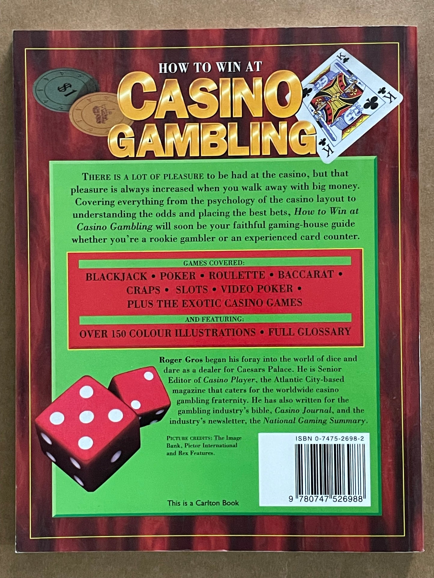 How to Win at Casino Gambling by Roger Gros