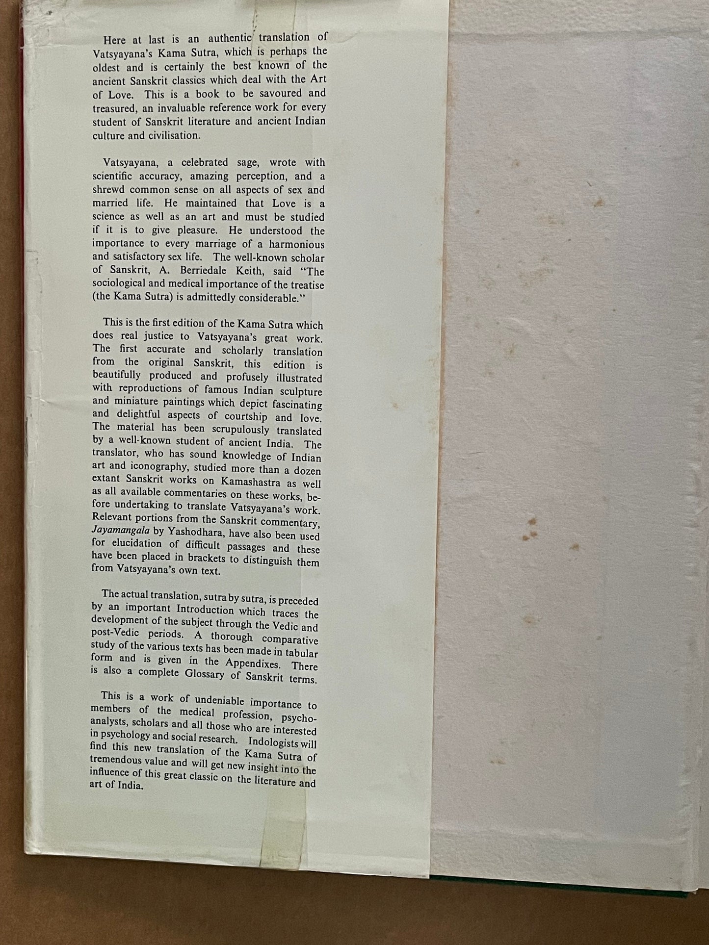 VATSYAYANA'S KAMA SUTRA