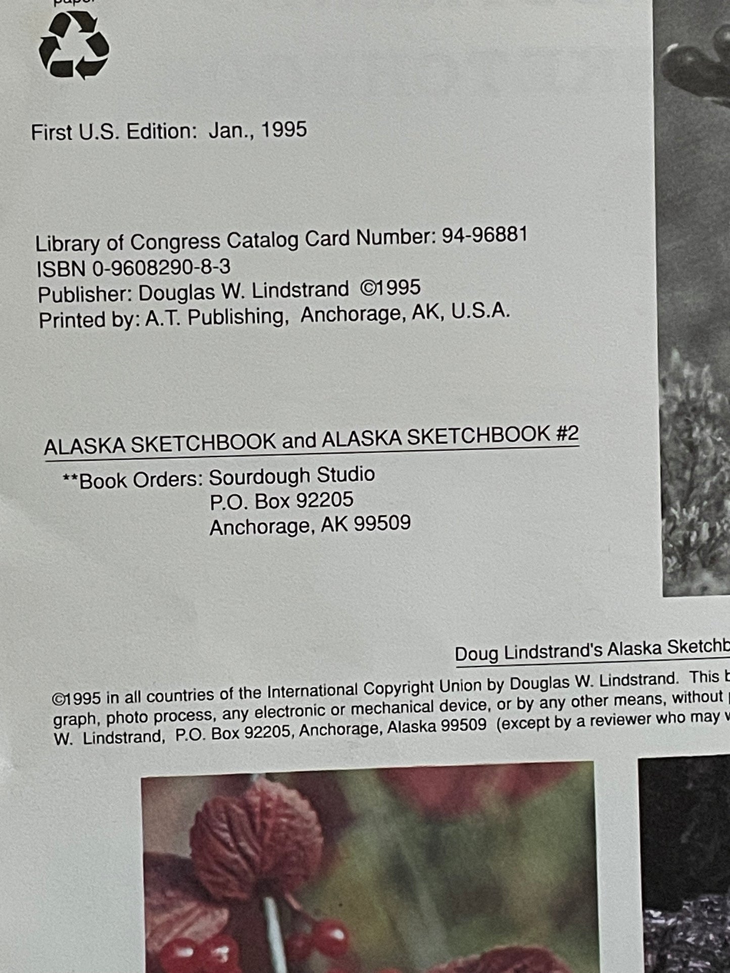 Doug Lindstrand's Alaskan Sketchbook