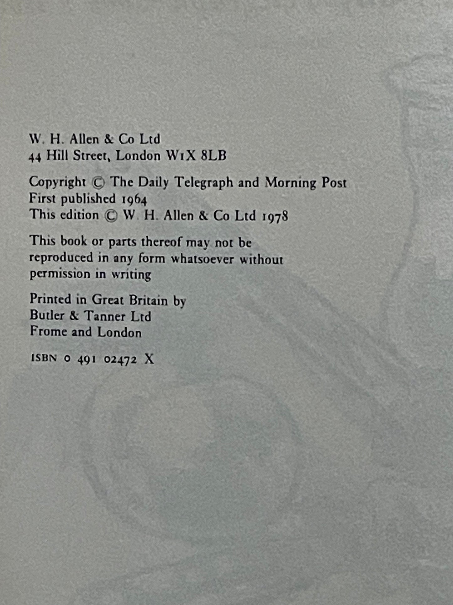 The Daily Telegraph Cook's Book by Fanny Cradock