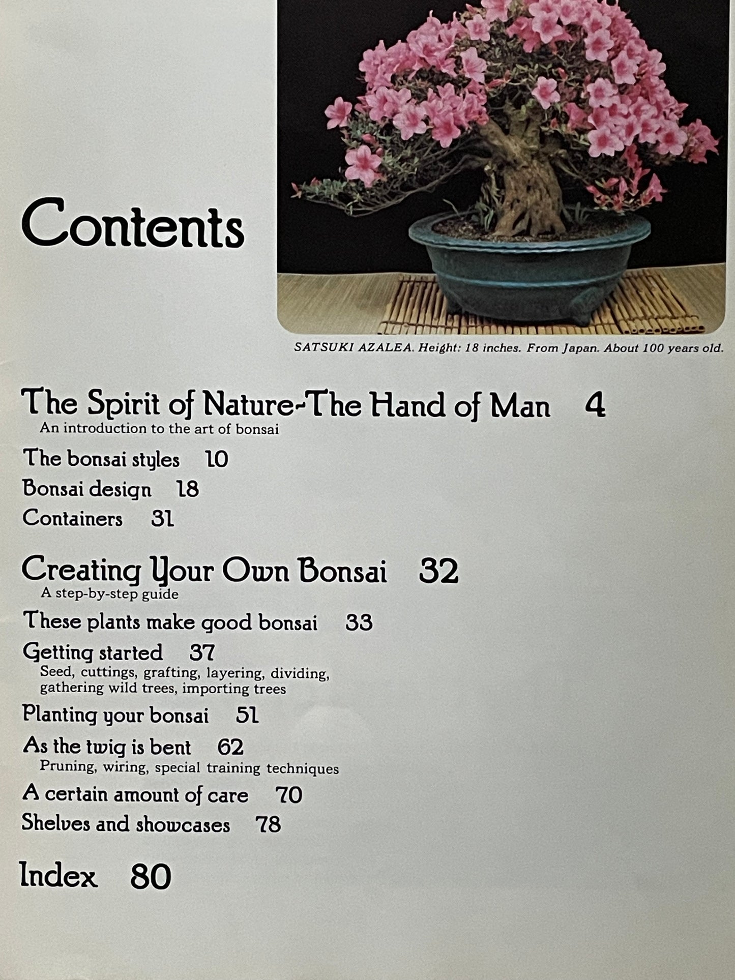 Bonsai: Illustrated Guide to an Ancient Art by Sunset Books