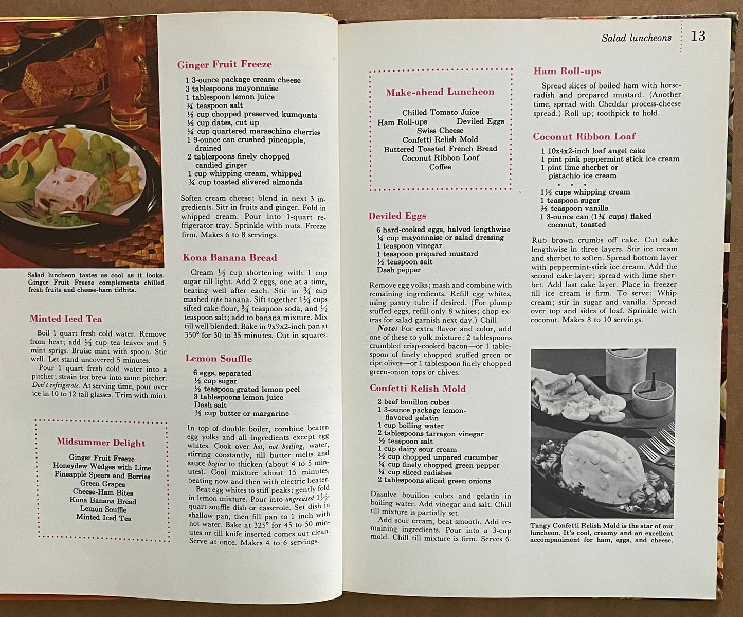 Better Homes & Gardens LUNCHES and BRUNCHES
