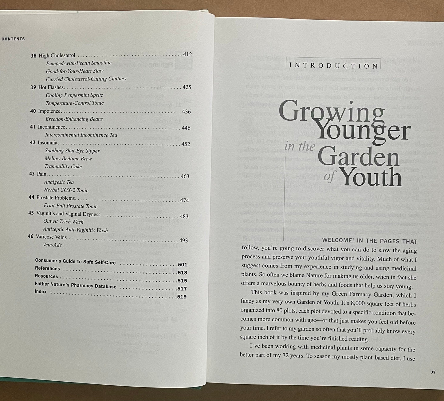 The Green Pharmacy Anti-Aging Prescriptions by James A. Duke, PhD et al.