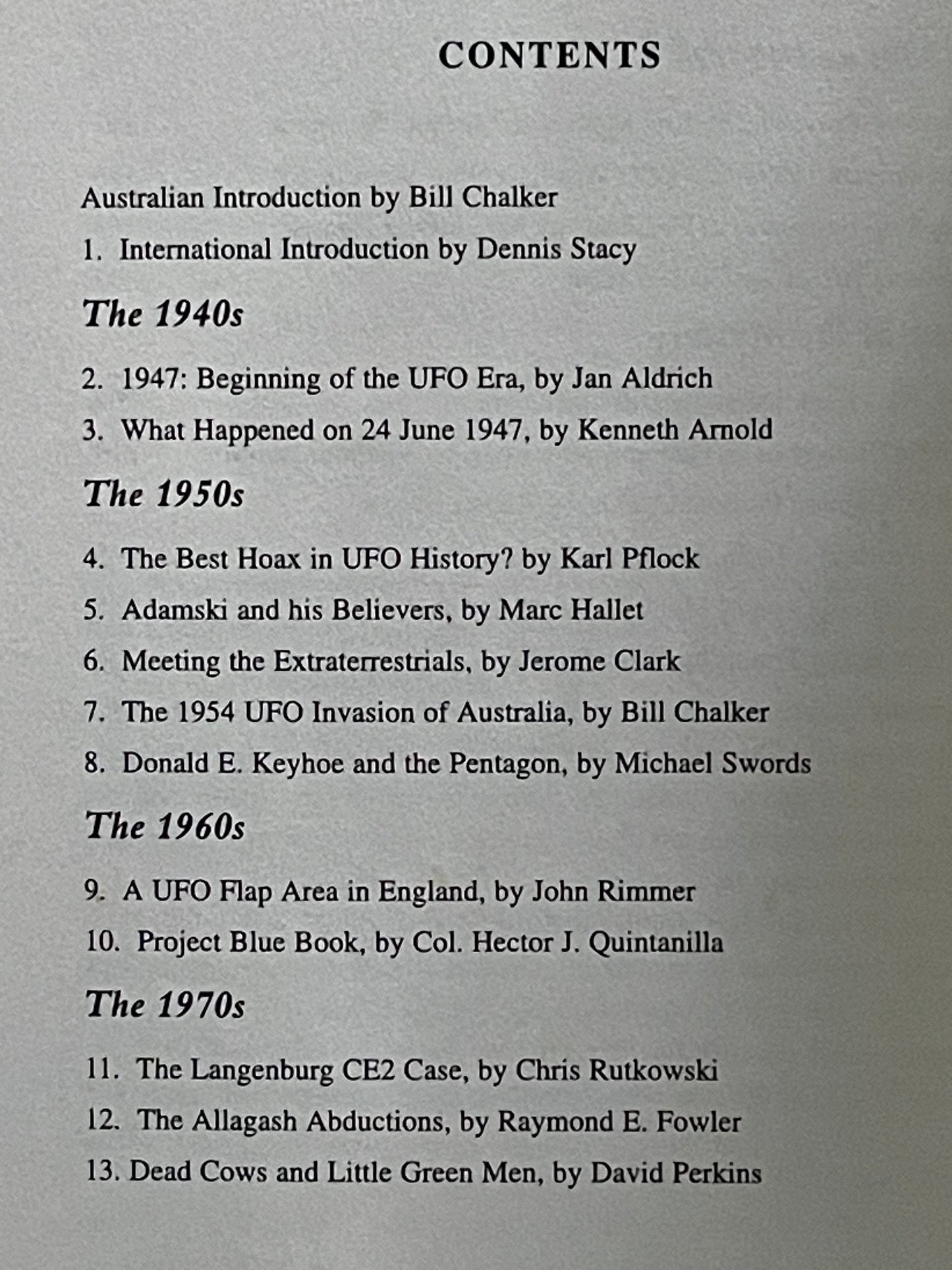 A World History of UFOs by Hilary Evans, Dennis W. Stacy