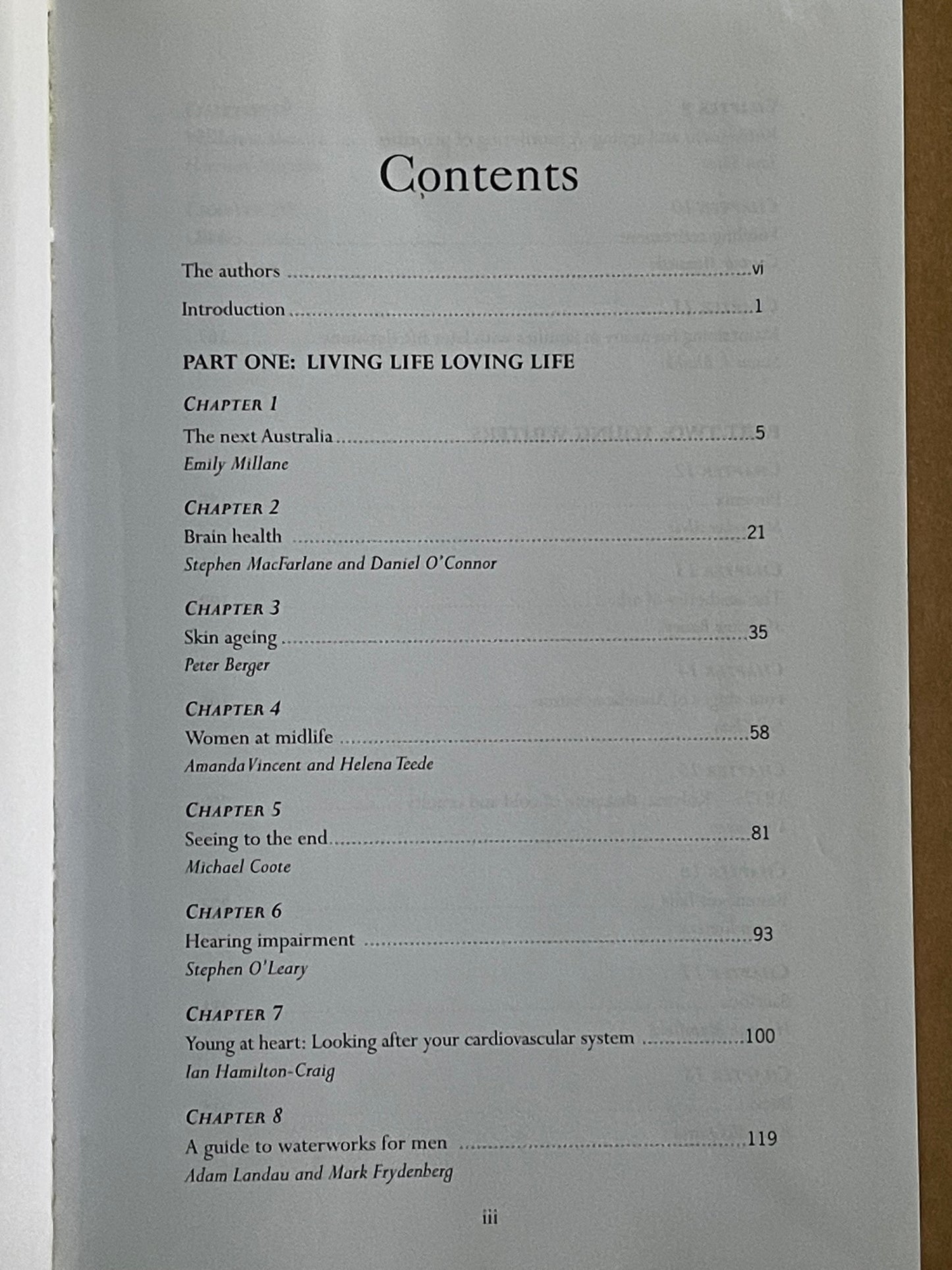Living Life Loving Life Young and Old by Grant Blashki, Helen Sykes