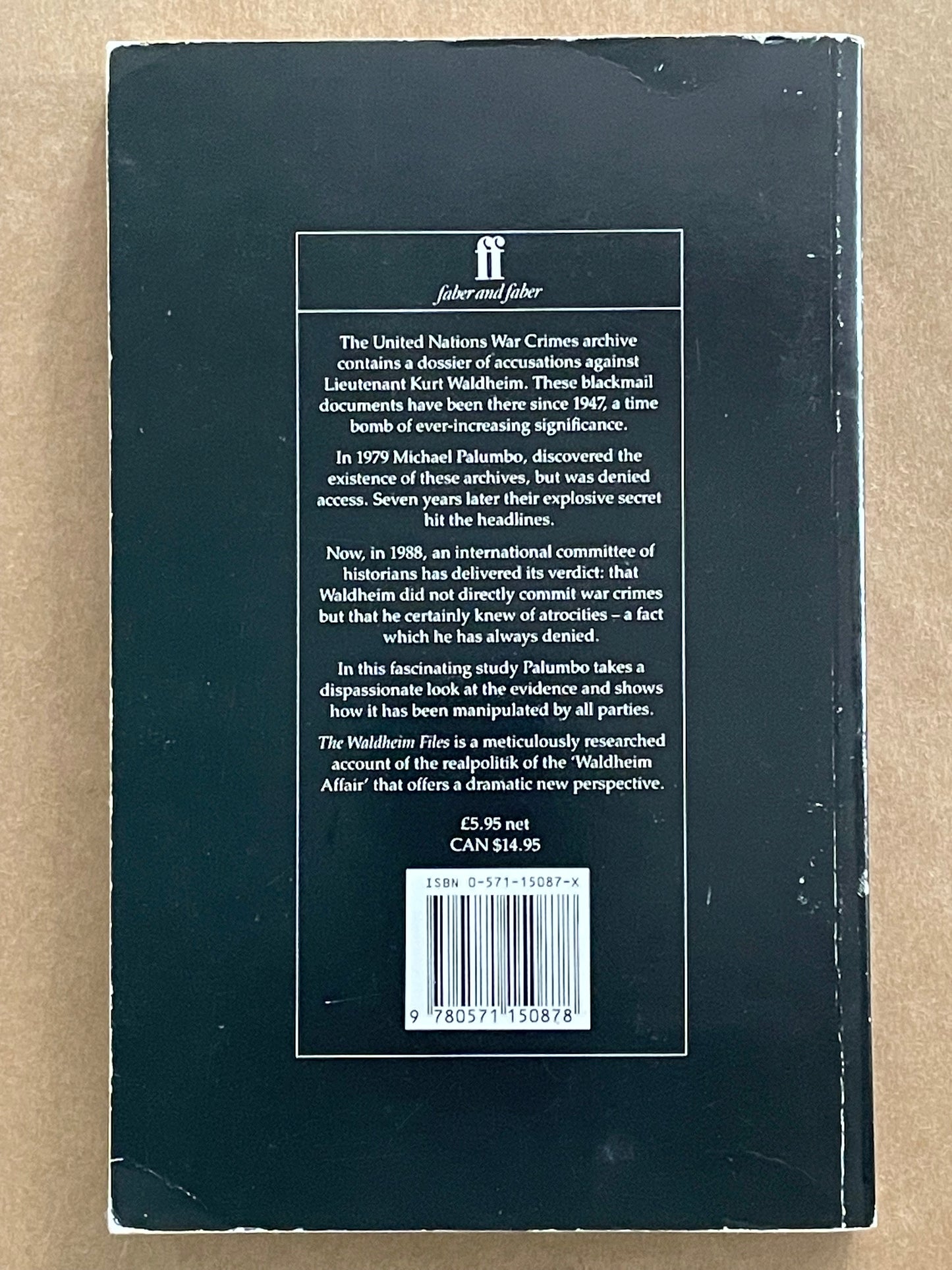 The Waldheim Files by Michael Palumbo