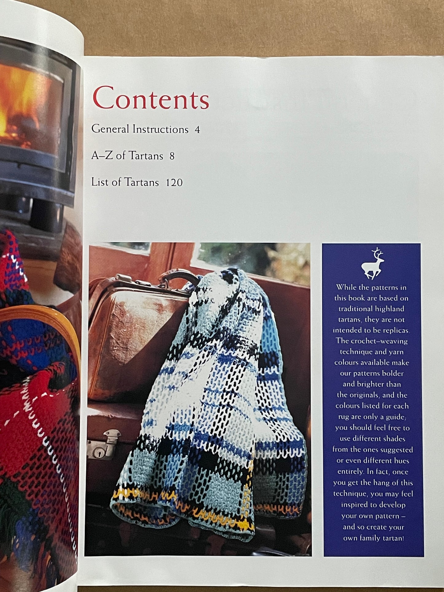 Easy-to-crochet Tartan rugs by Catriona McCartney, Rob McCartney