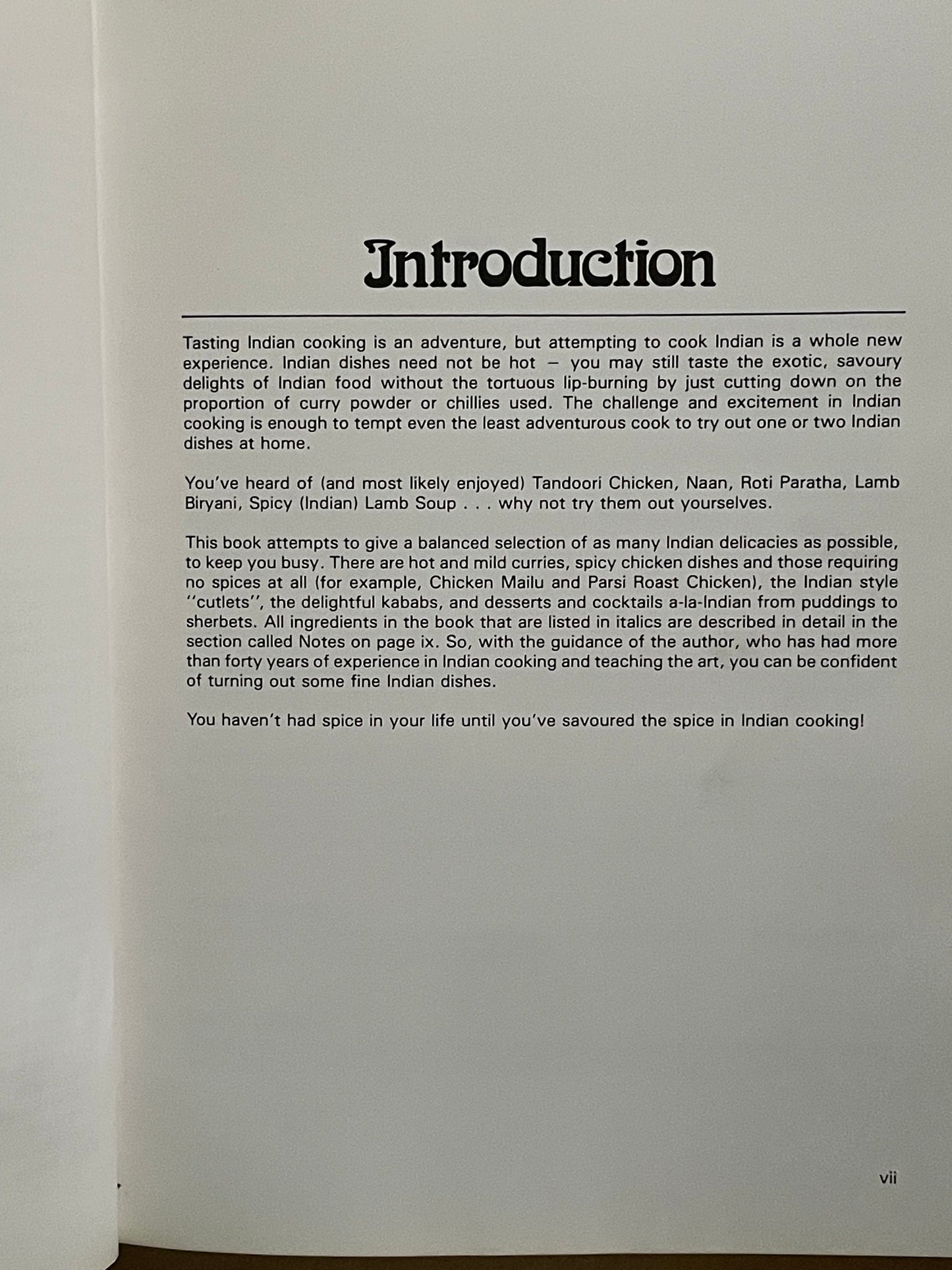 The Indian Cookbook by Prava Majumder
