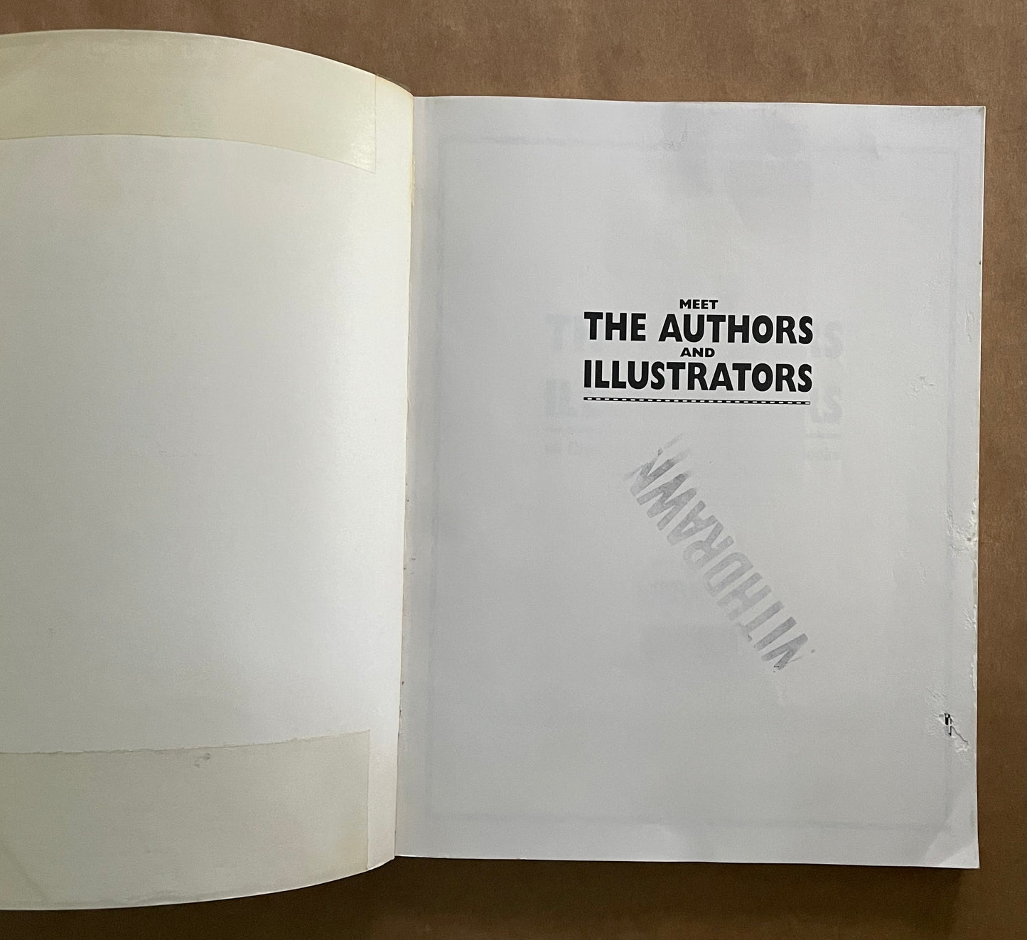 Meet the Authors and Illustrators by Deborah Kovacs, James Preller