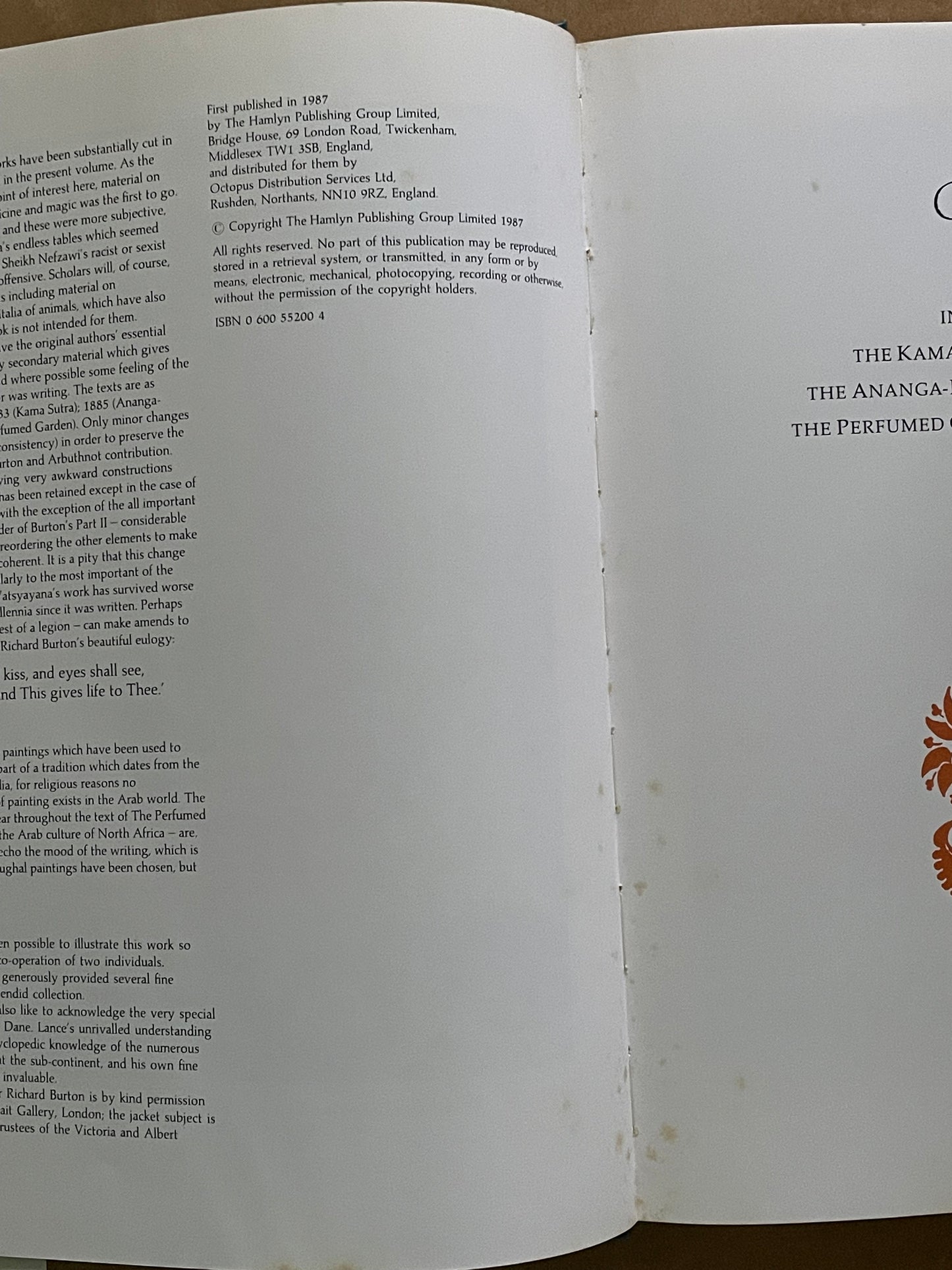 The Illustrated Kama Sutra. Ananga-Ranga. Perfumed Garden by Vātsyāyana