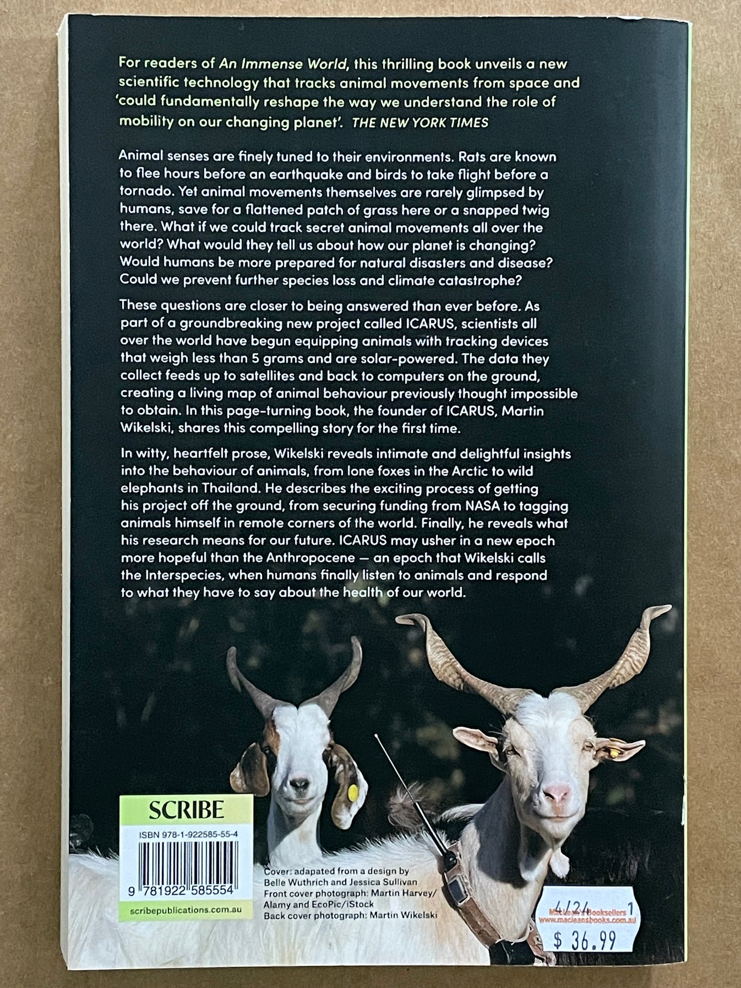 The Internet of Animals by Martin Wikelski