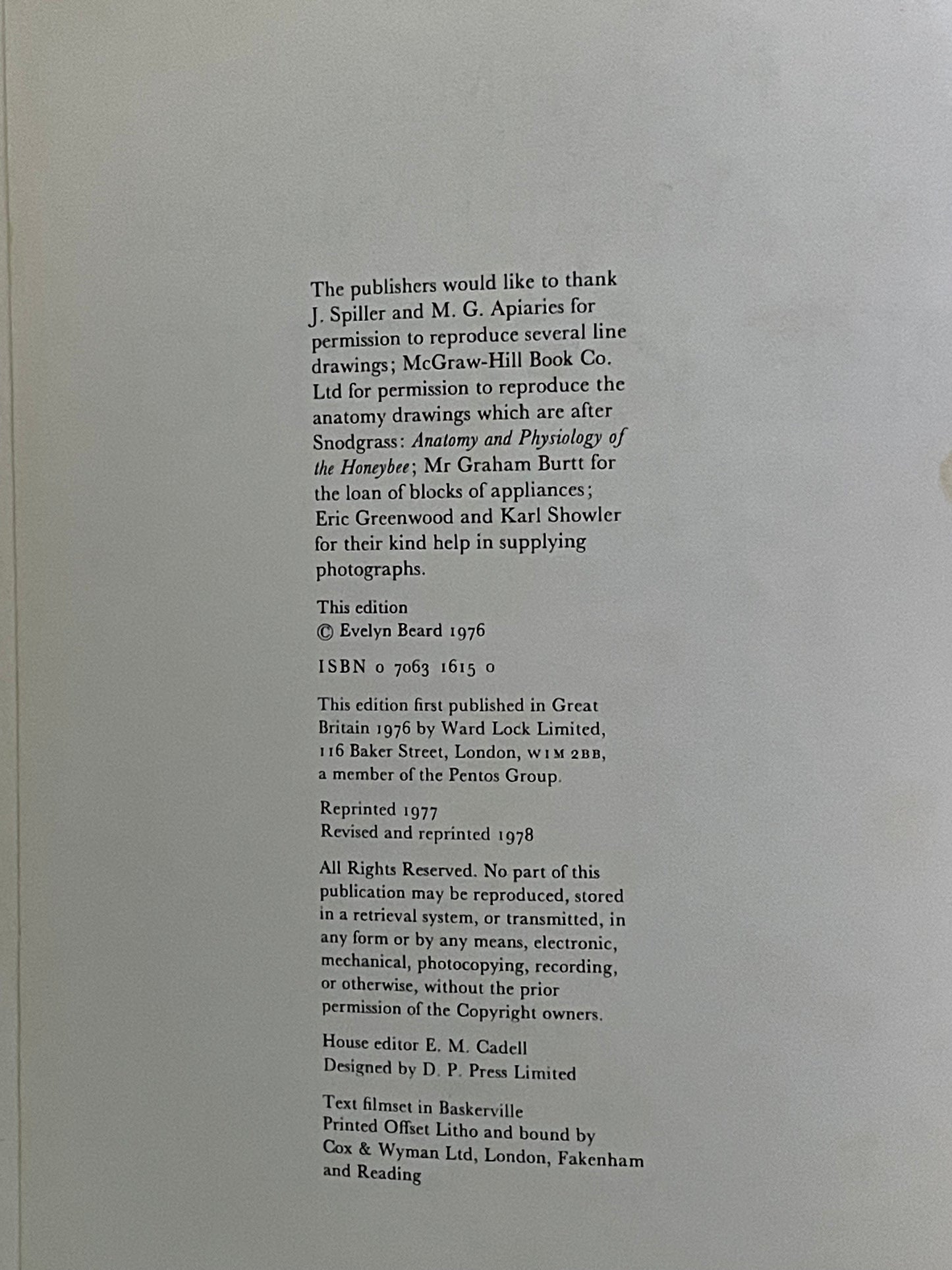 The Complete Handbook of Bee-keeping by Herbert Mace, Owen Meyer